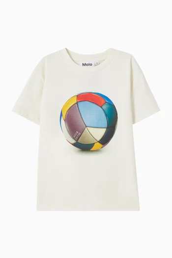 Graphic-print T-shirt in Organic Cotton