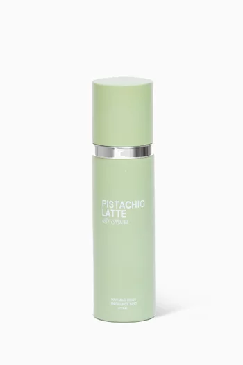 بخاخ معطر للشعر والجسم بيستاشيو لاتيه، 100 ملل