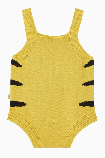 Tiger Print Romper