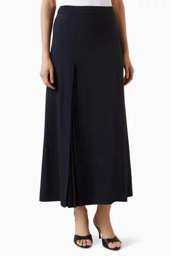 Plissé Maxi Skirt
