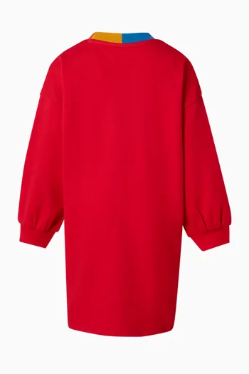 Dice Flower Dress in Cotton