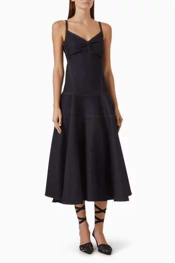 La Robe de-Nîmes Pina Dress in Denim