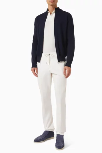 Buttonless Polo Shirt in Cashwool®