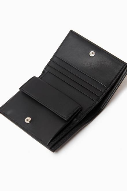 hover state of Bi-fold Wallet in Calfskin Leather