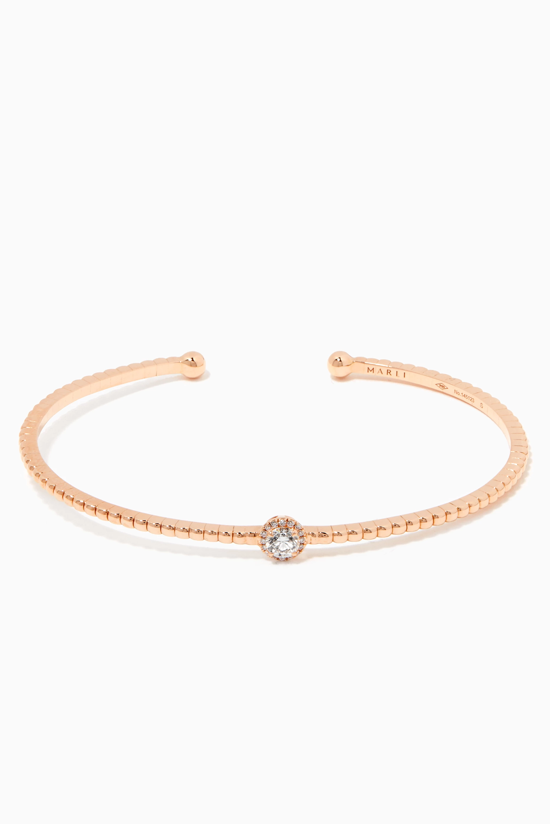 Diamond cuff rose gold cheap