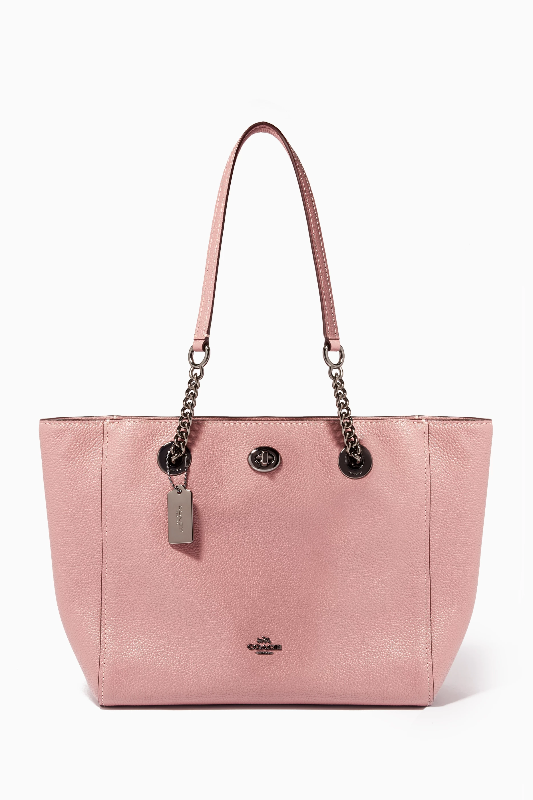 Turnlock sales chain tote