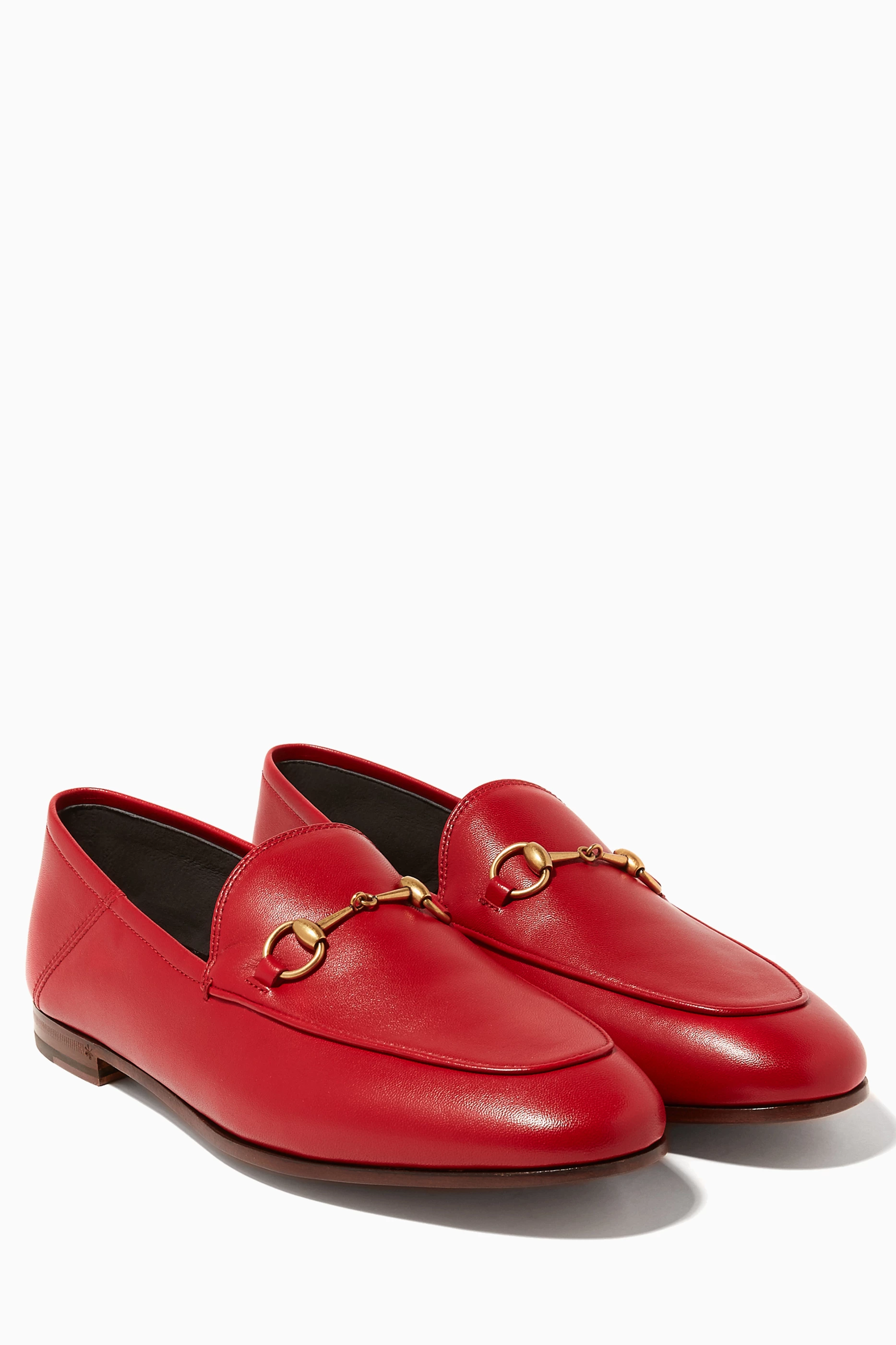 Gucci brixton new arrivals loafer red