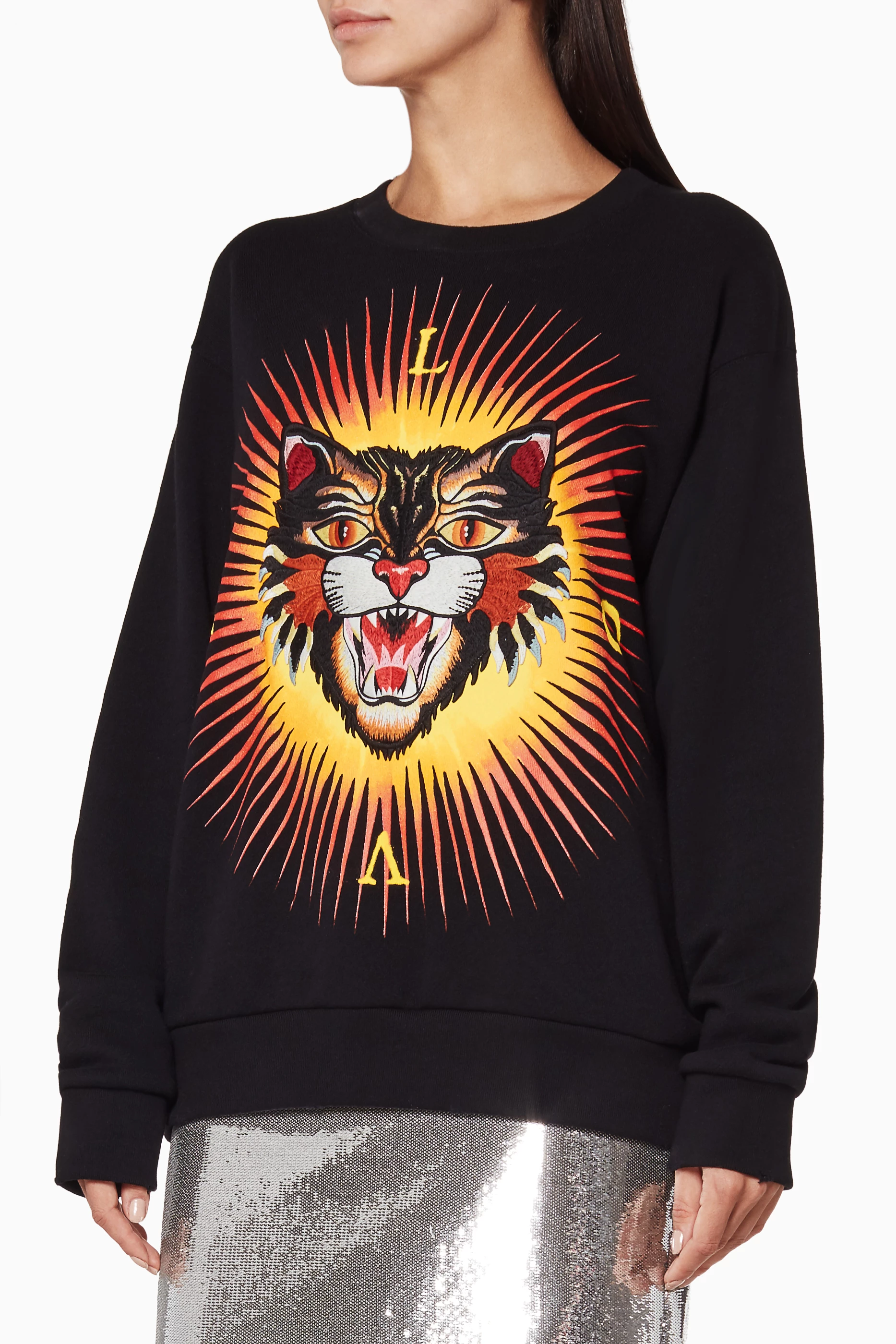 Tiger sale sweatshirt gucci
