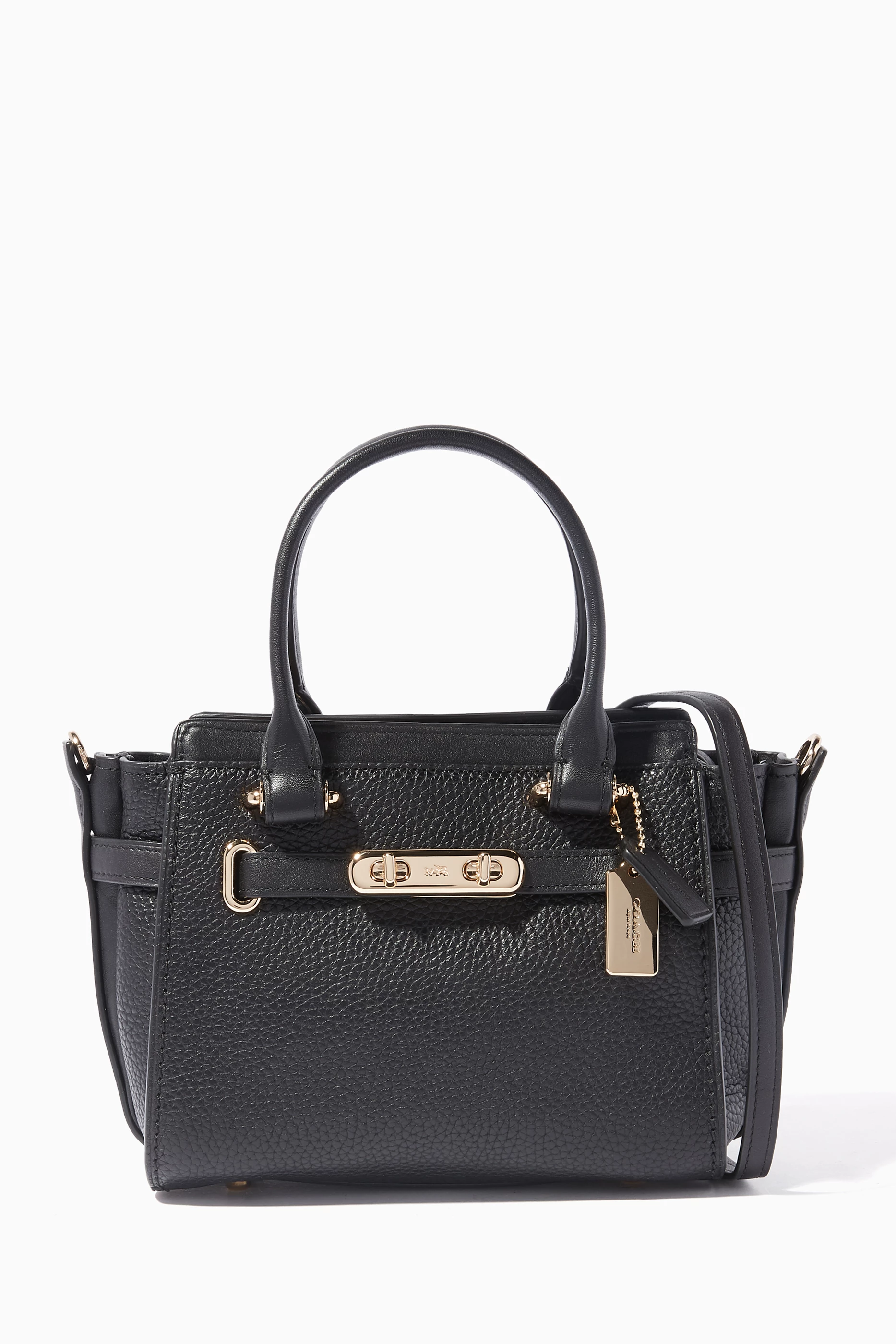 Coach swagger 21 black store