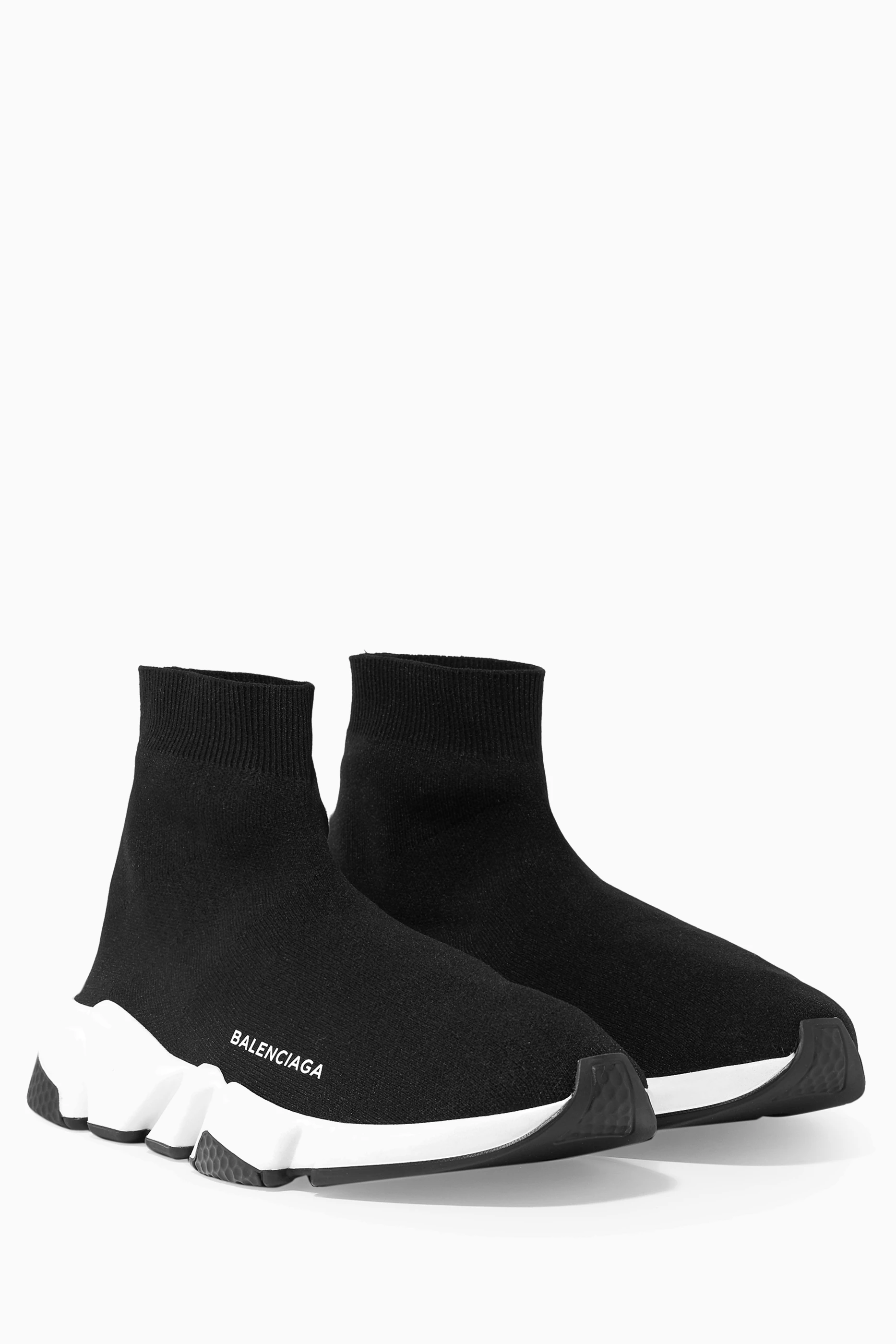 Buy Balenciaga Black Black Speed Sneakers for Women in UAE Ounass