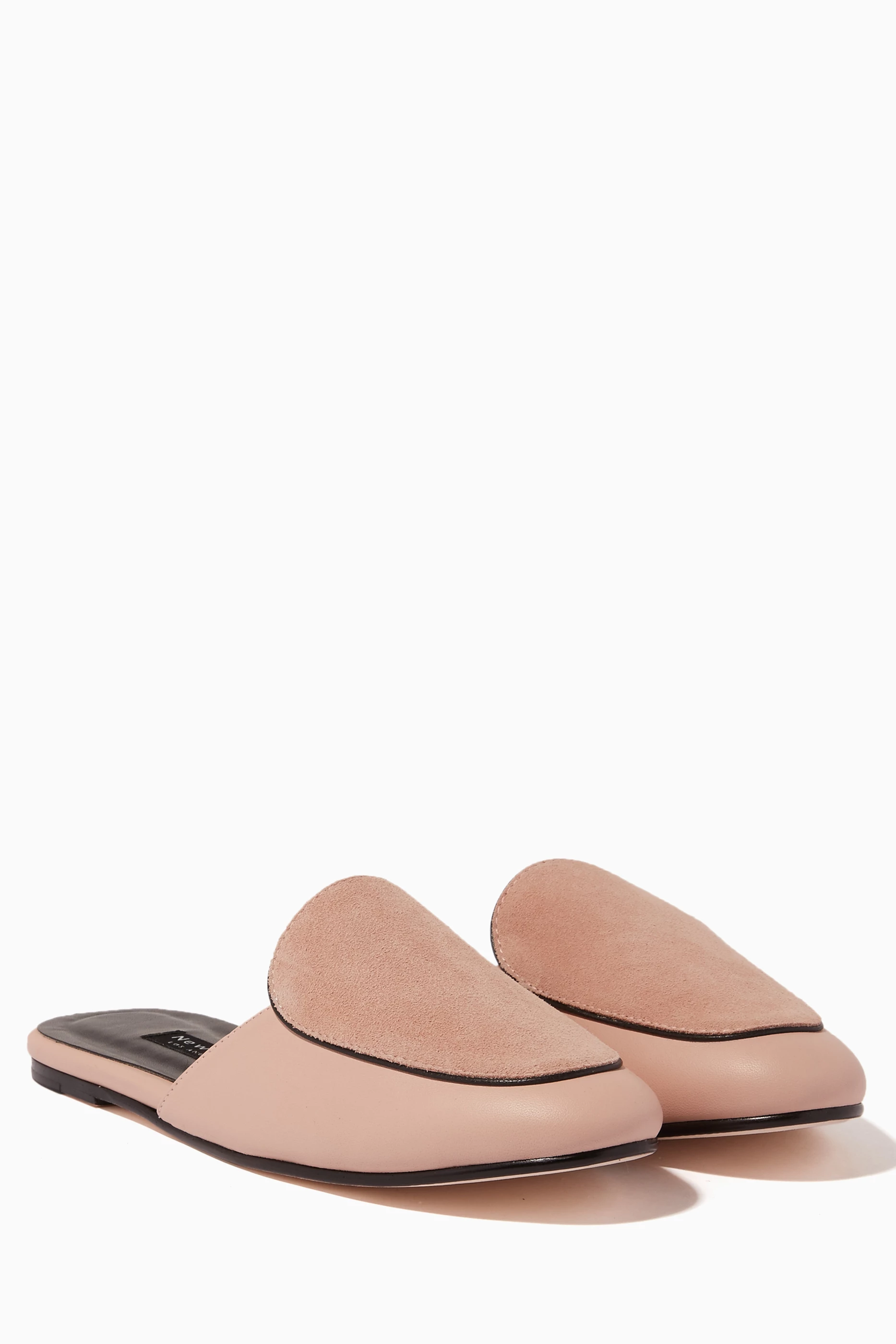 Buy Newbark Neutral Blush Liza Mules for Women in UAE Ounass