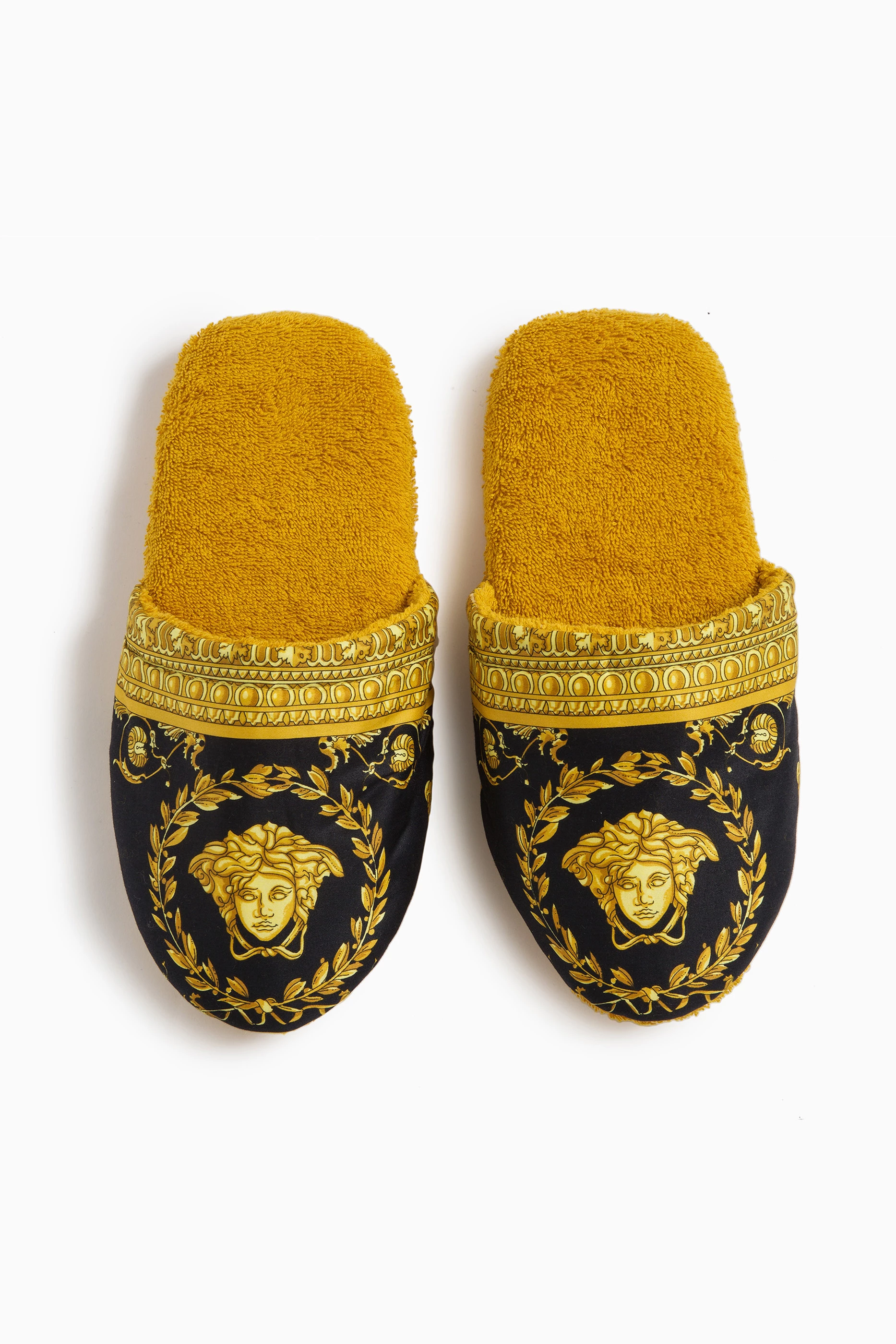 Versace baroque bath slippers new arrivals