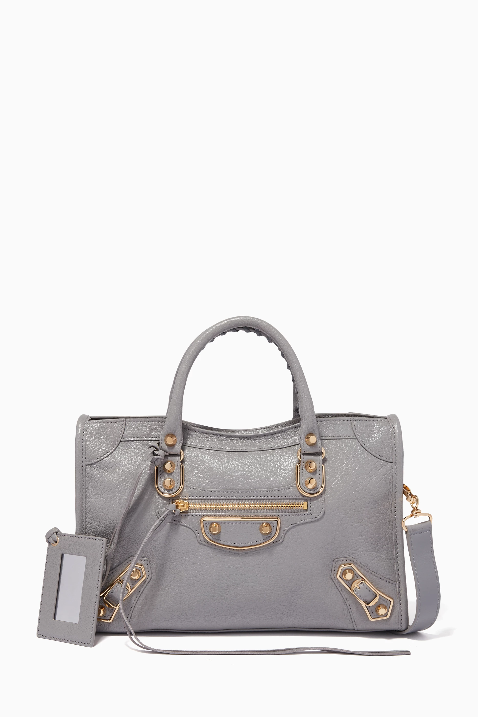 Balenciaga metallic edge small outlet