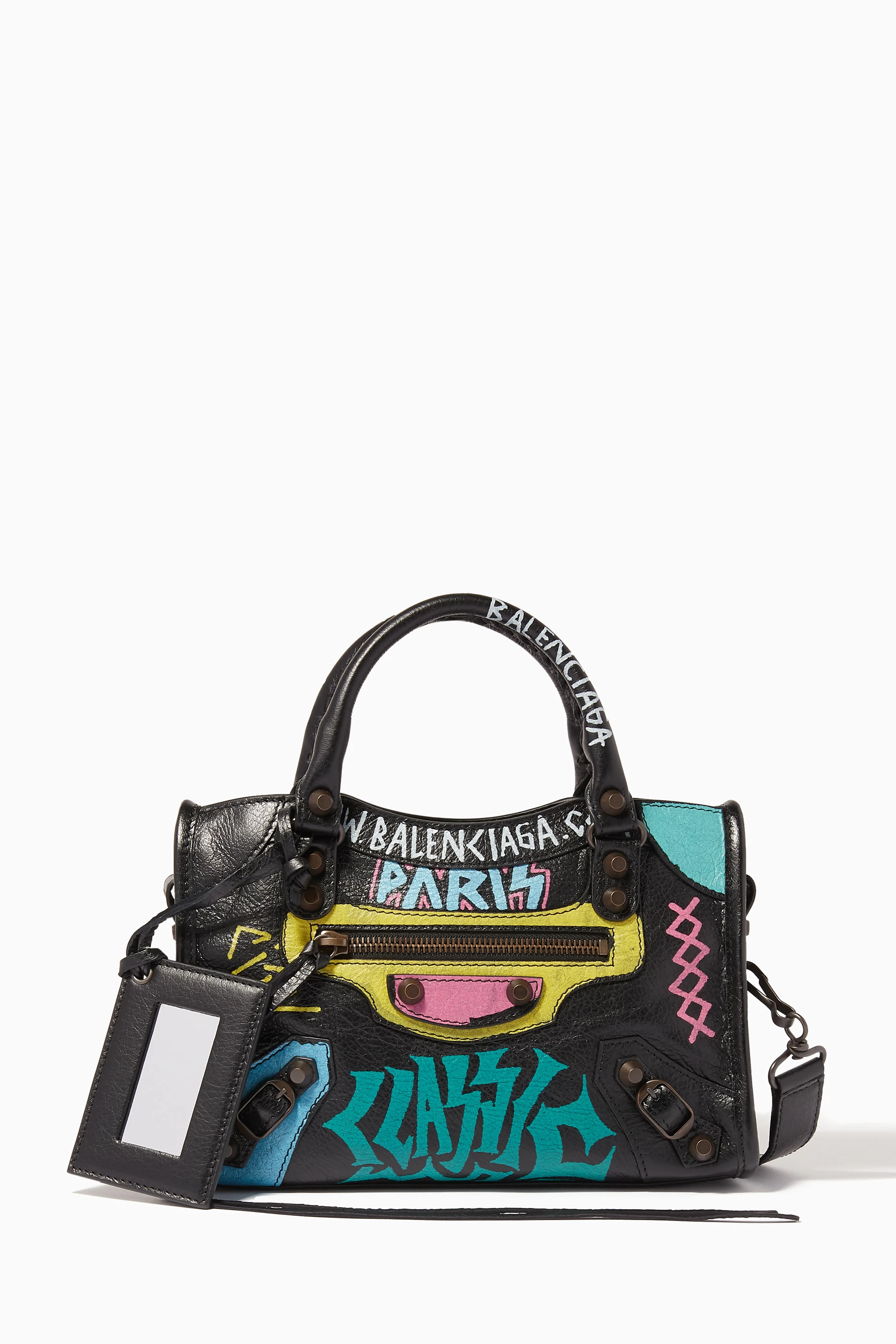 Balenciaga graffiti bag price new arrivals