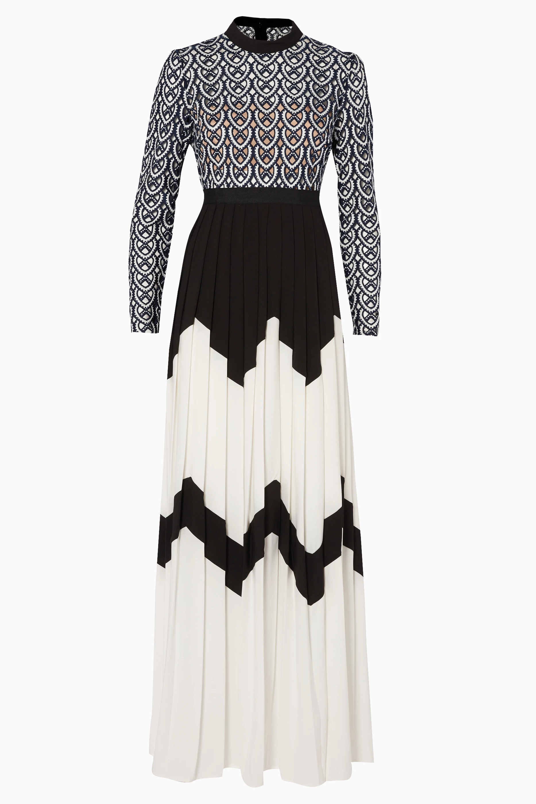 Self portrait sweetheart crochet maxi hot sale dress