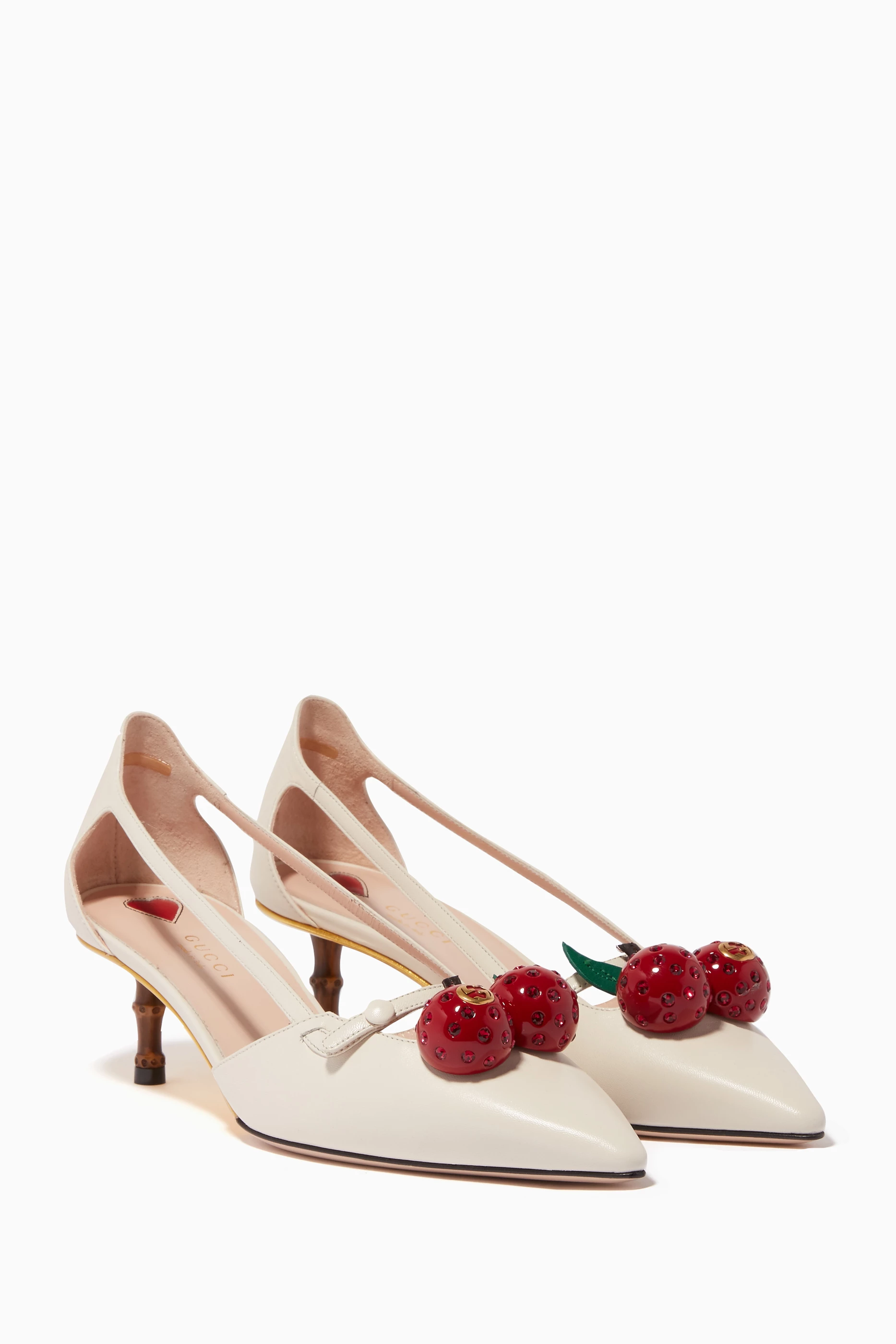Gucci cherry heels store