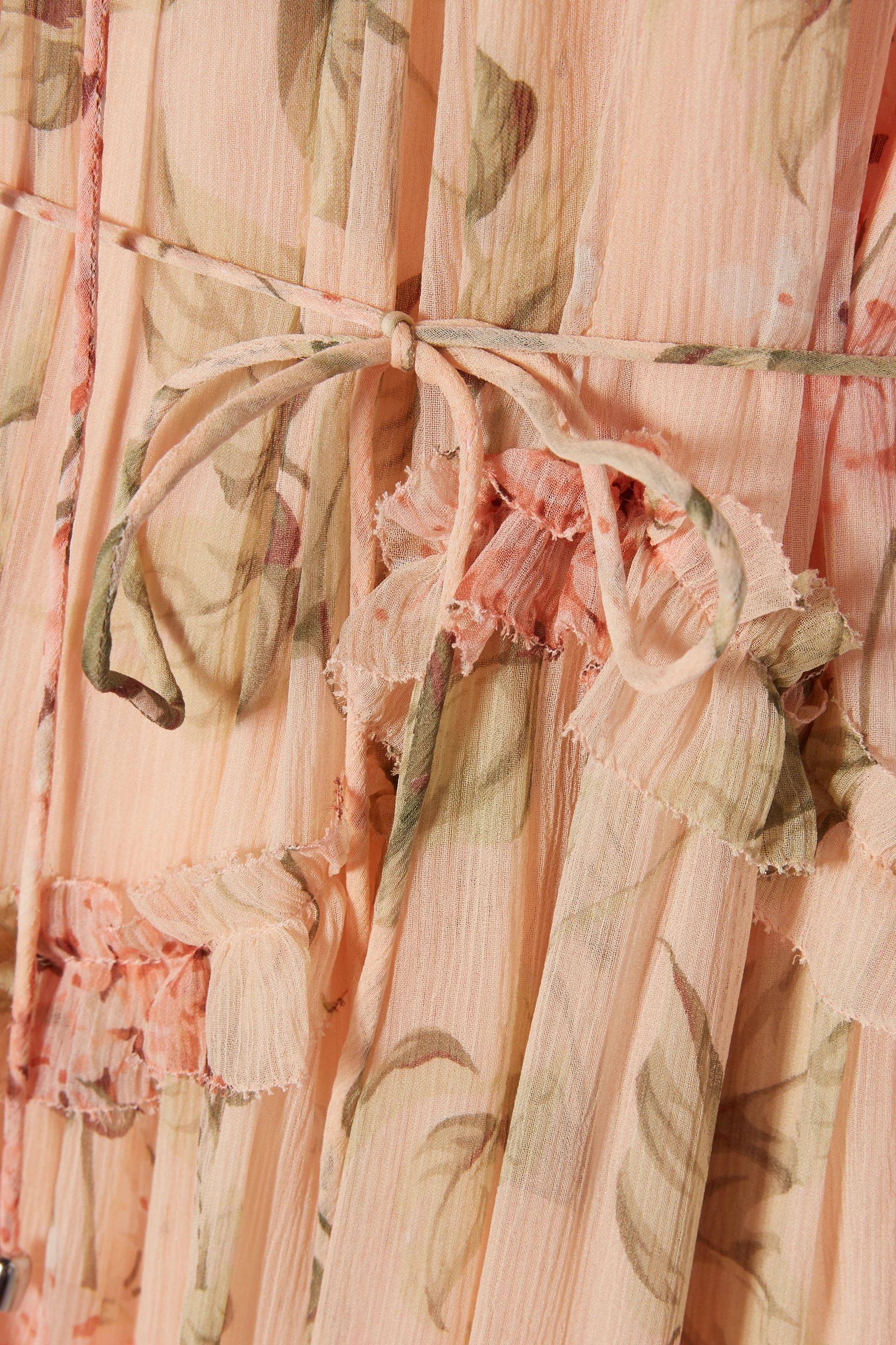 Buy Zimmermann Multicolour Peach Hydrangea Floating Prima Dress