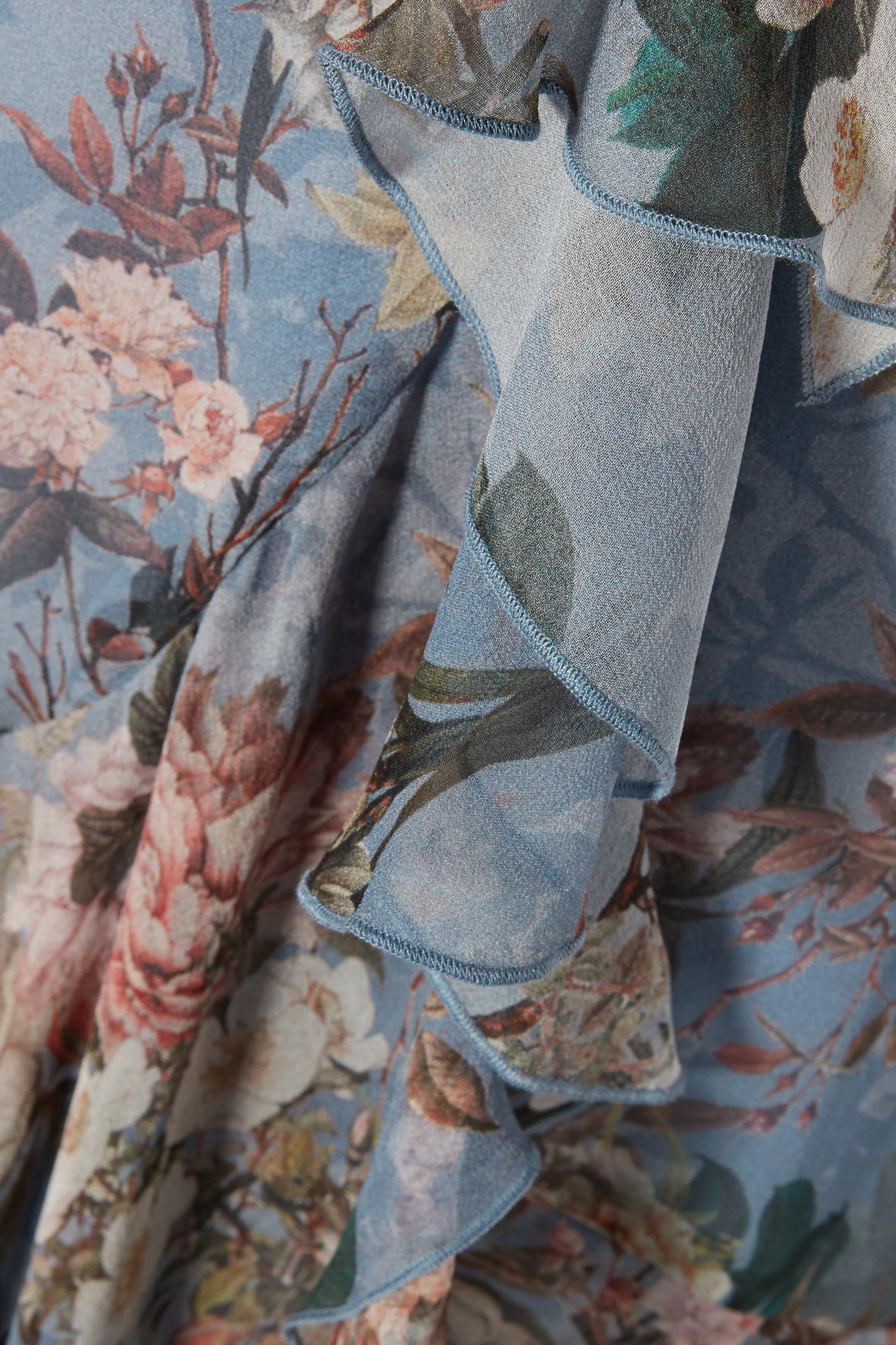 Nicholas arielle floral wrap maxi dress store