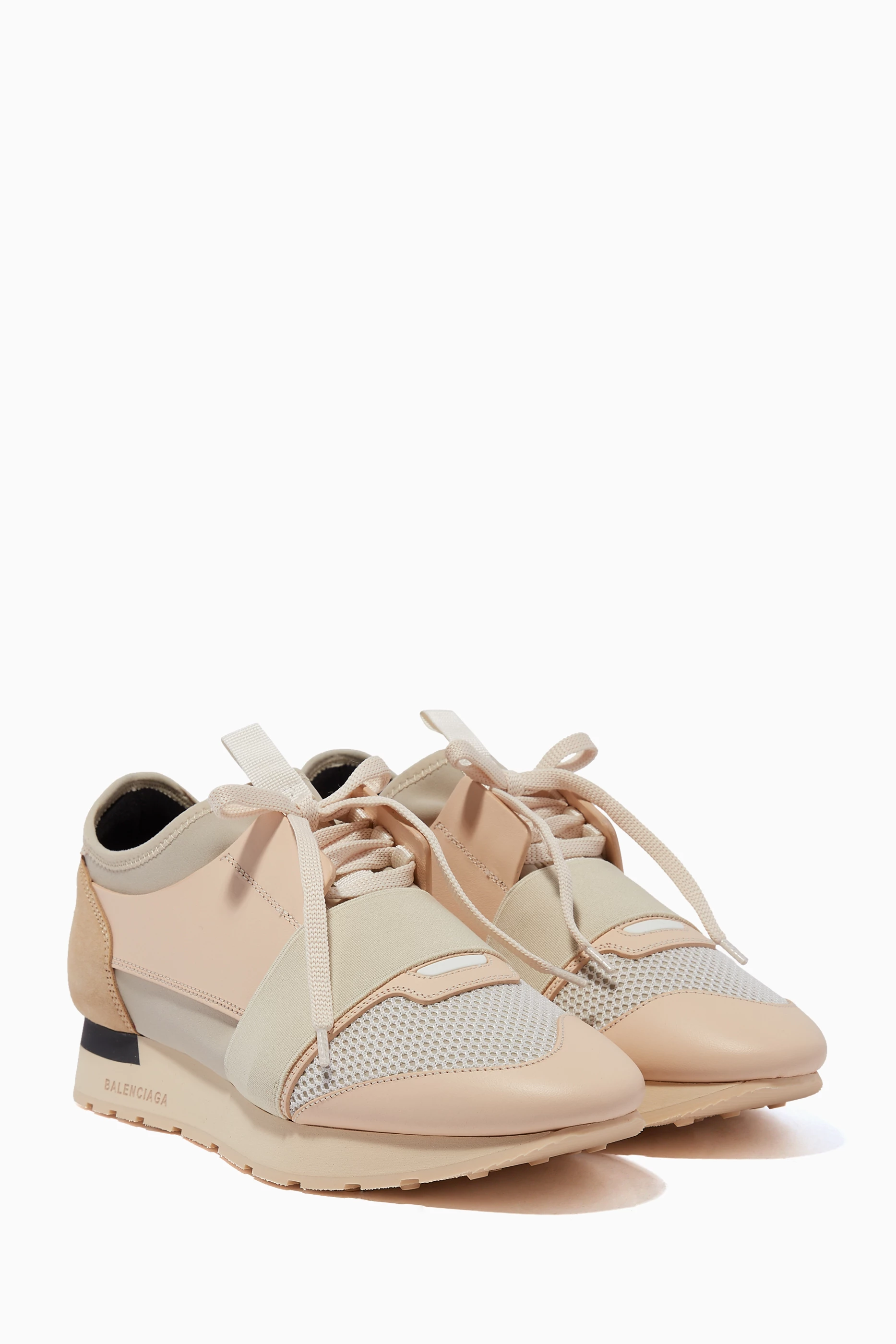 Balenciaga cream shoes sales