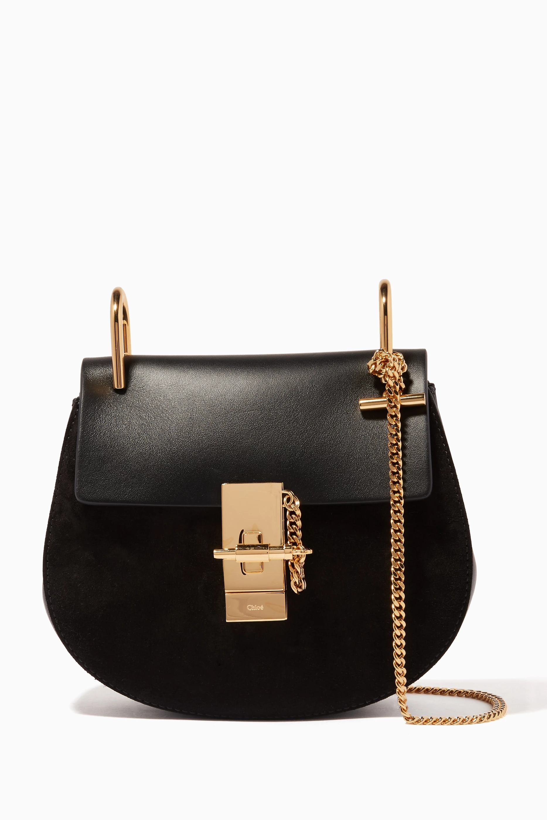 Chloe black cheap drew bag