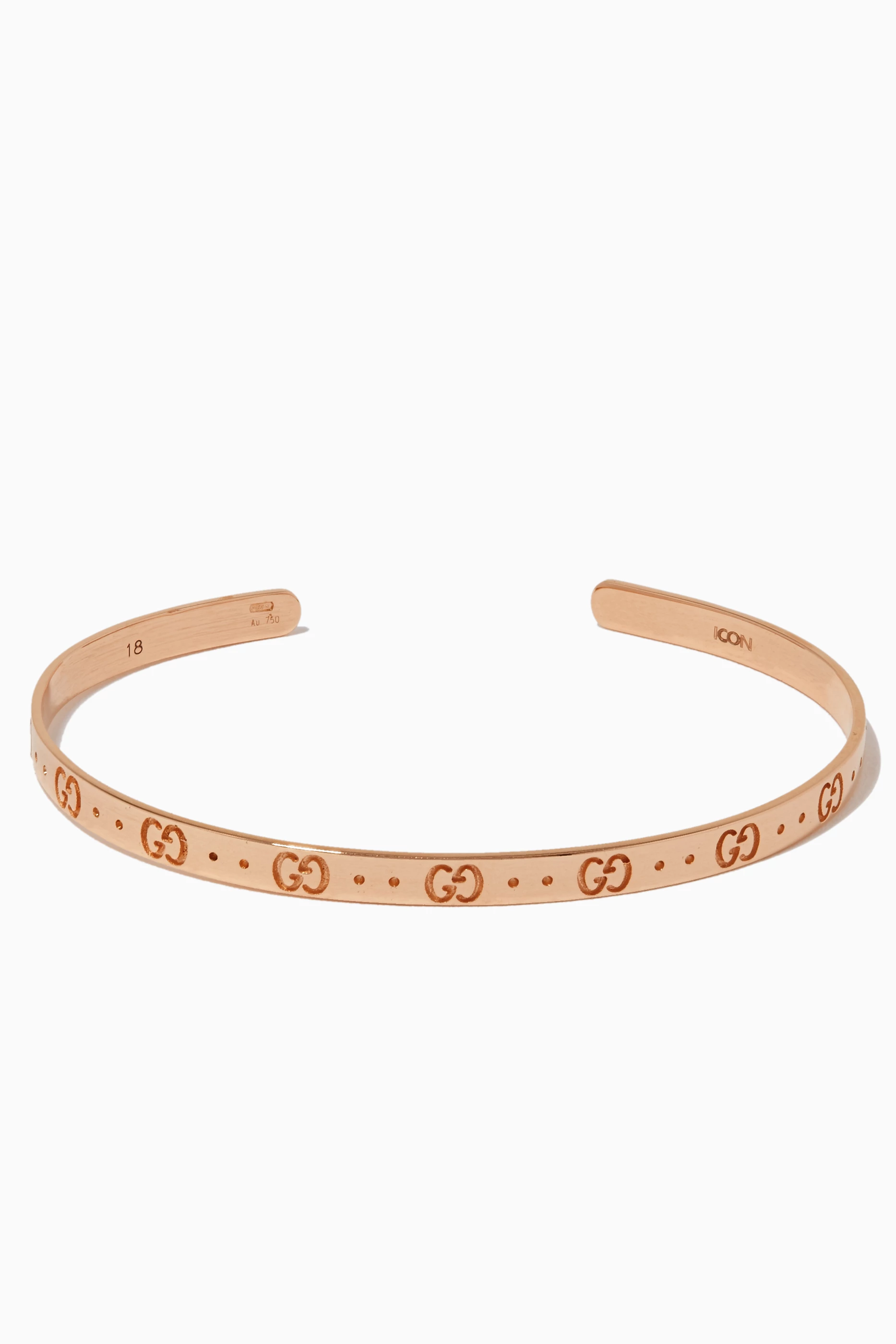Gucci rose sales gold bracelet