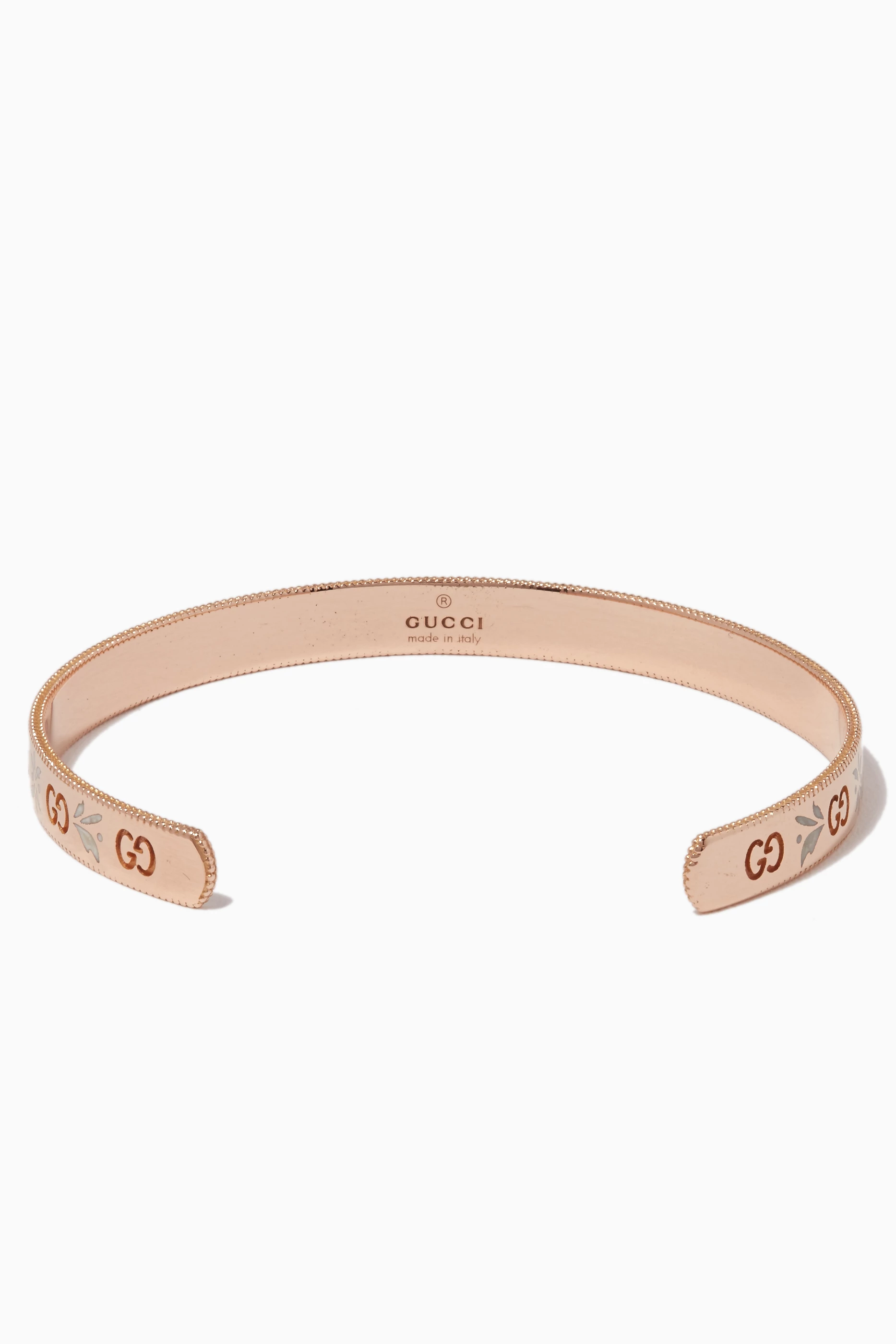 Rose gold gucci 2025 bracelet