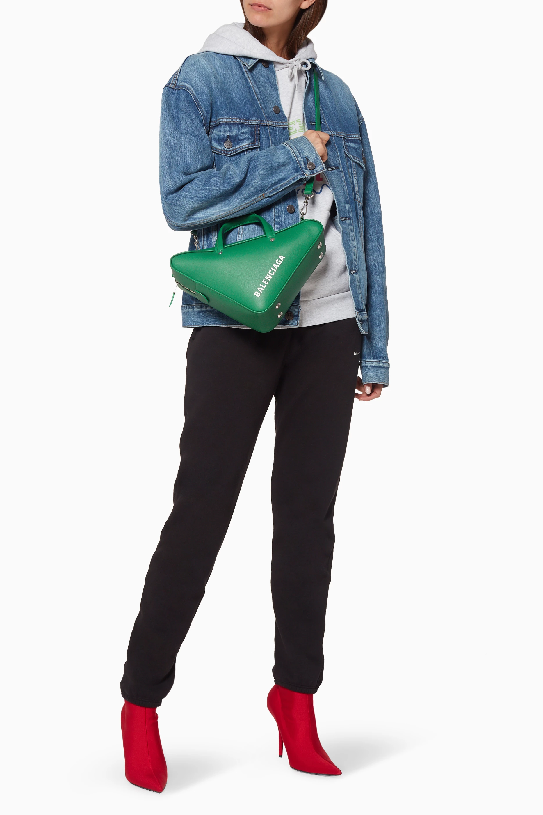 Balenciaga triangle duffle bag sale