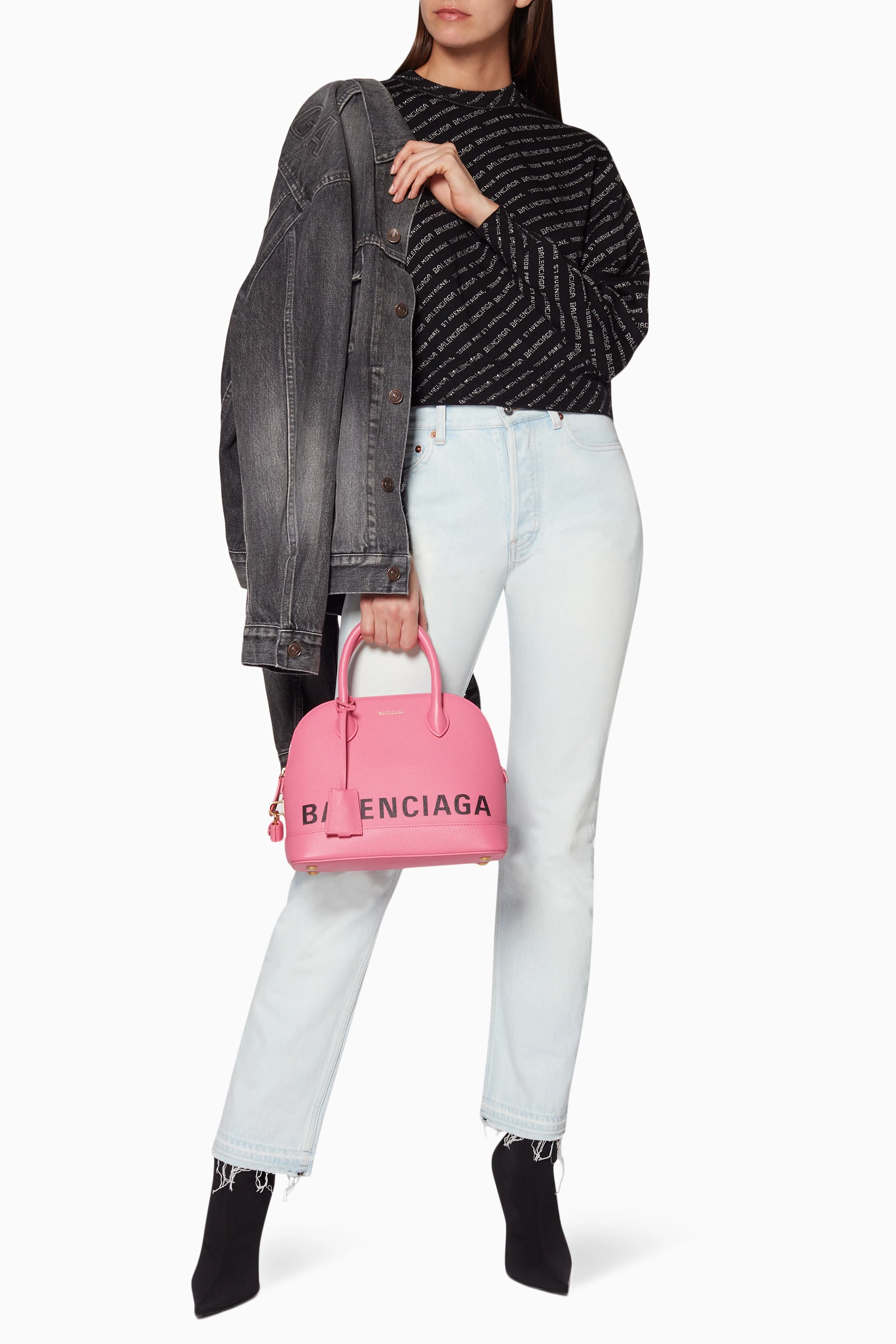 Balenciaga ville pink hotsell