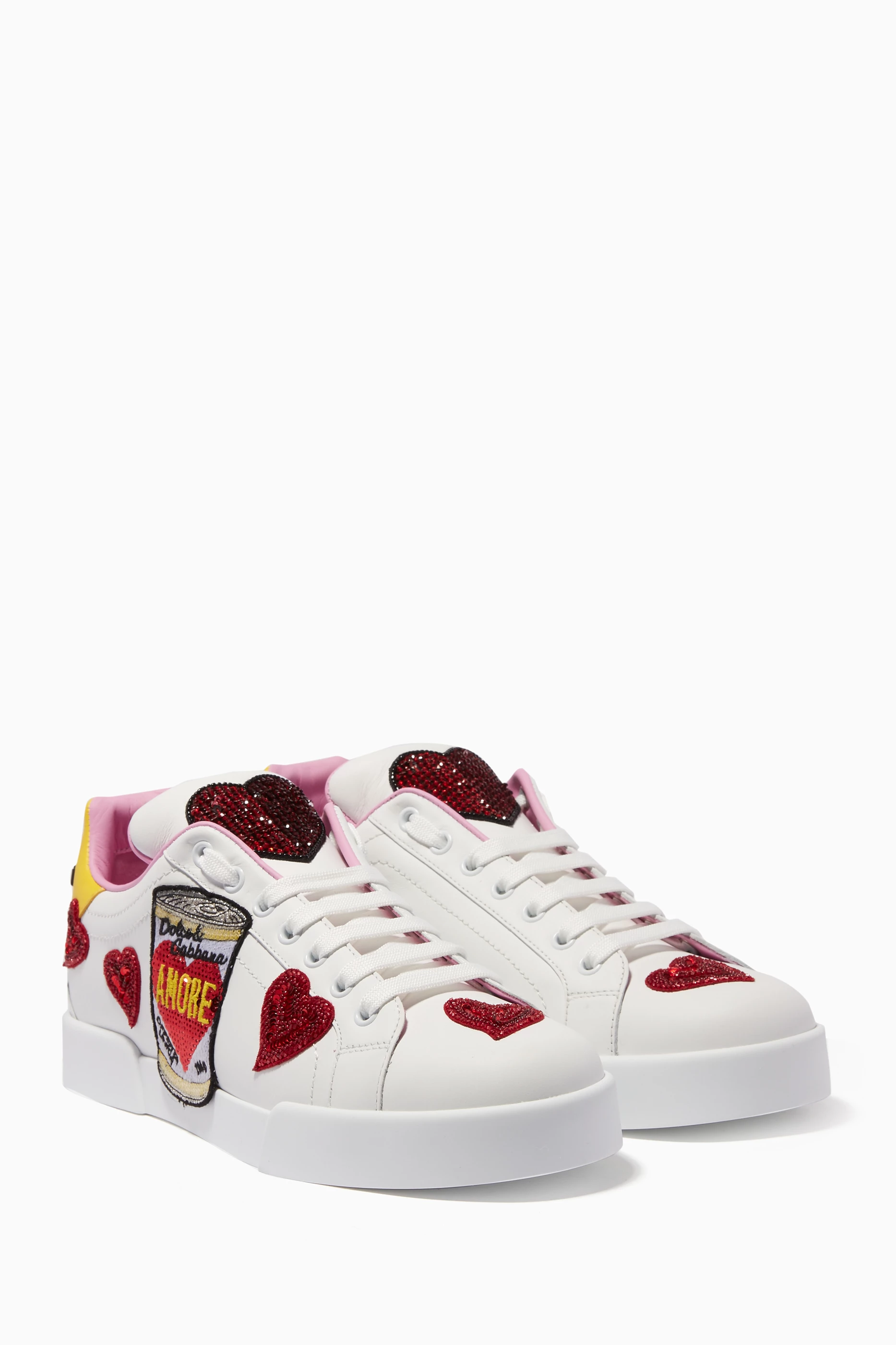 Dolce and gabbana amore sneakers on sale