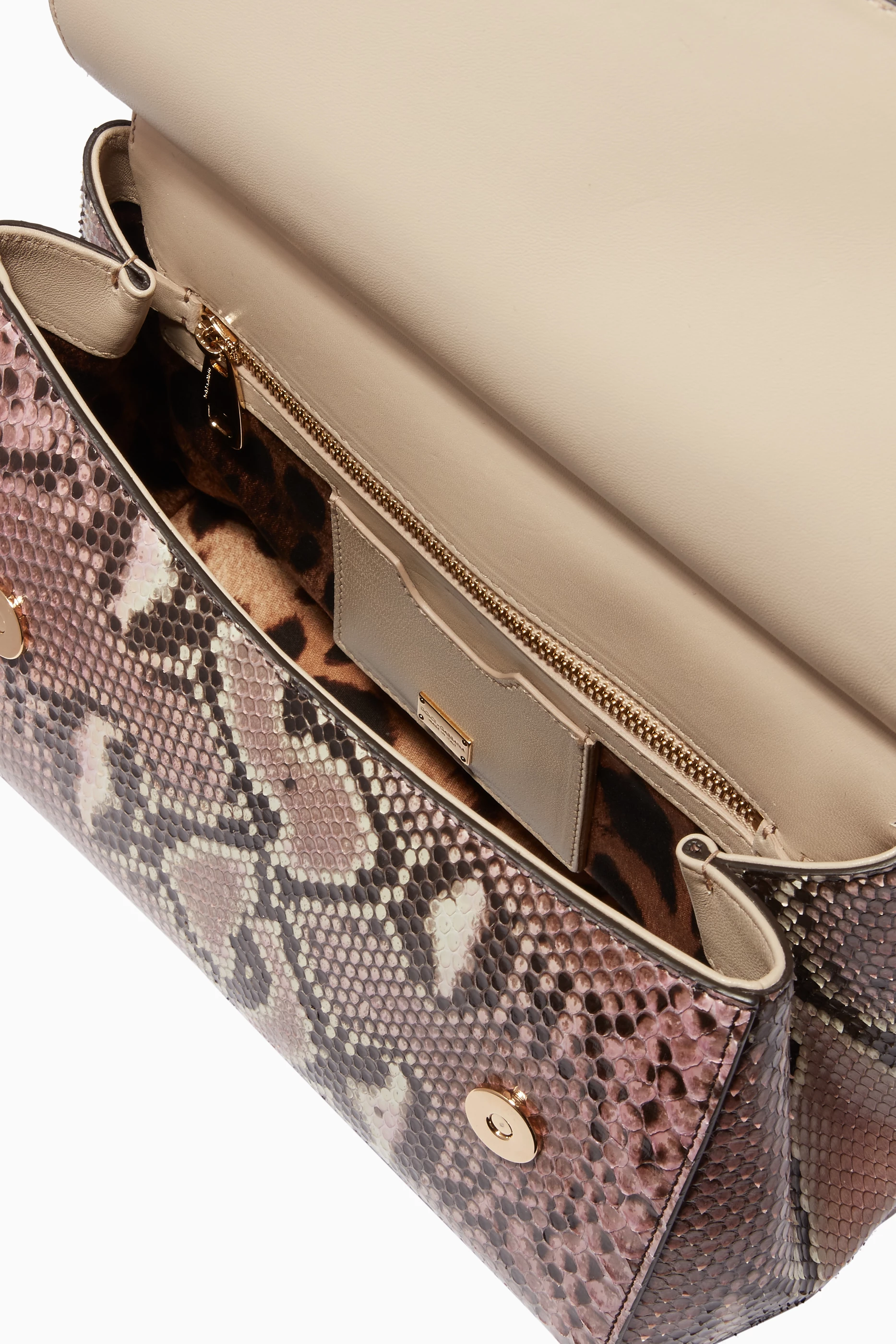 Medium Sicily handbag in Pink, Dolce&Gabbana®