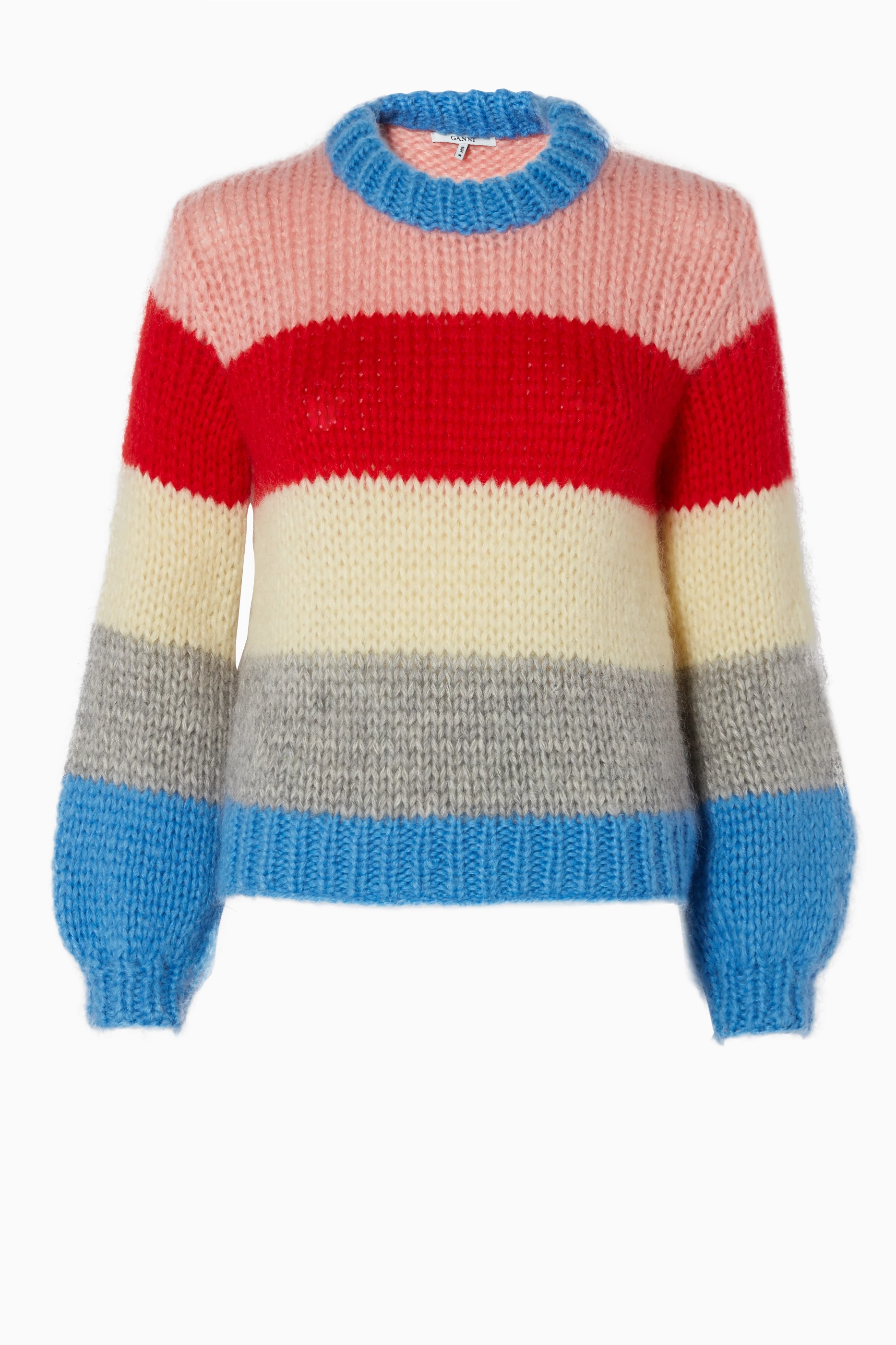 Ganni julliard sales striped sweater