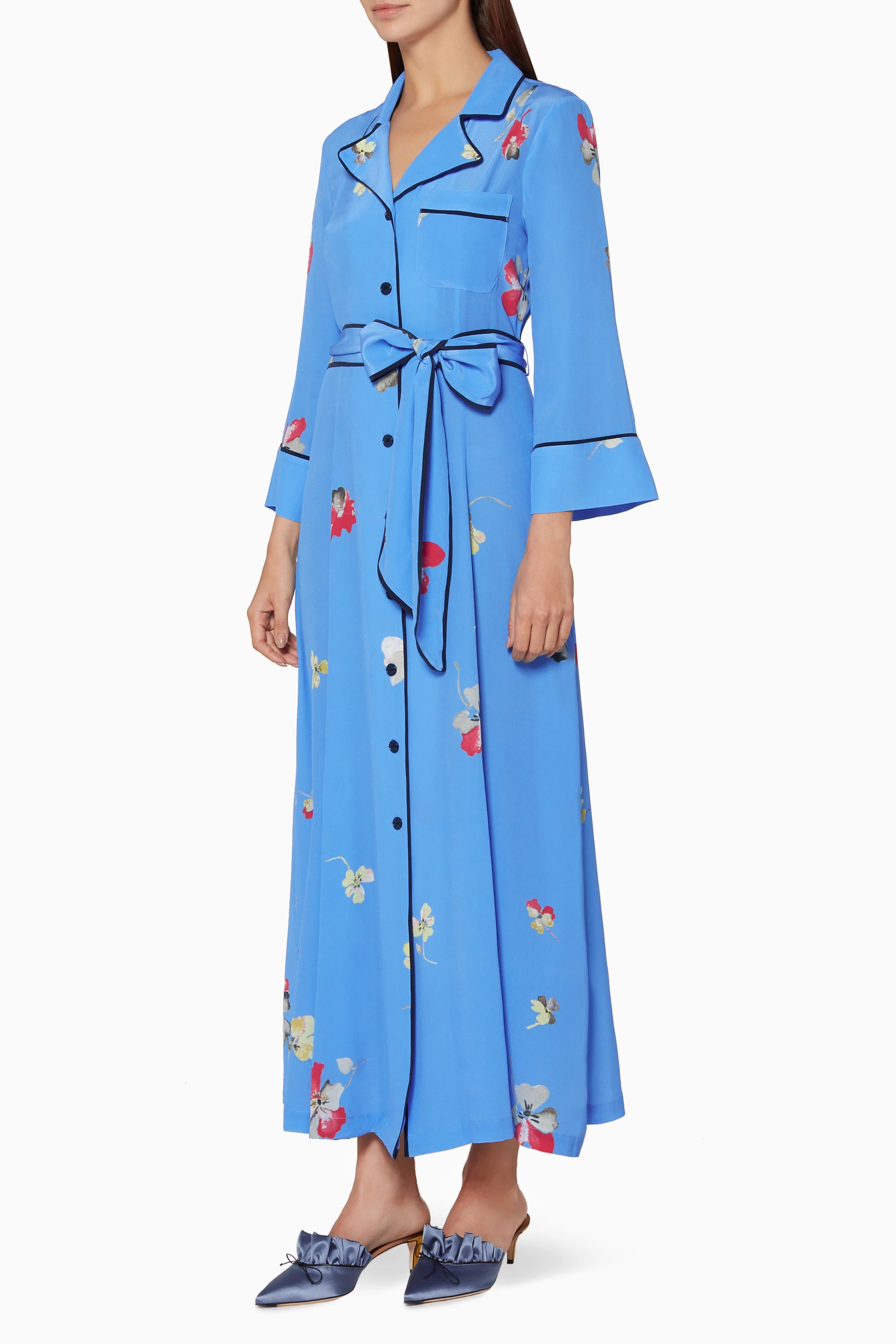 Ganni joycedale deals dress