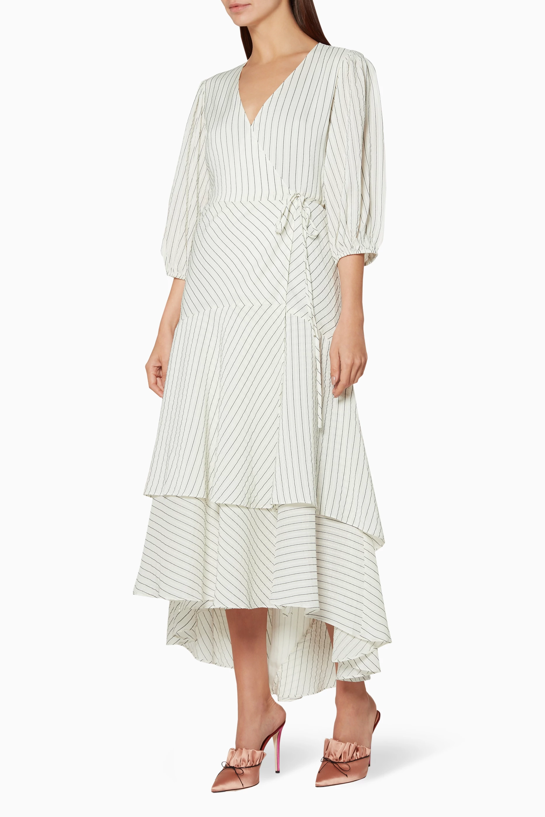 Ganni sales wilkie dress