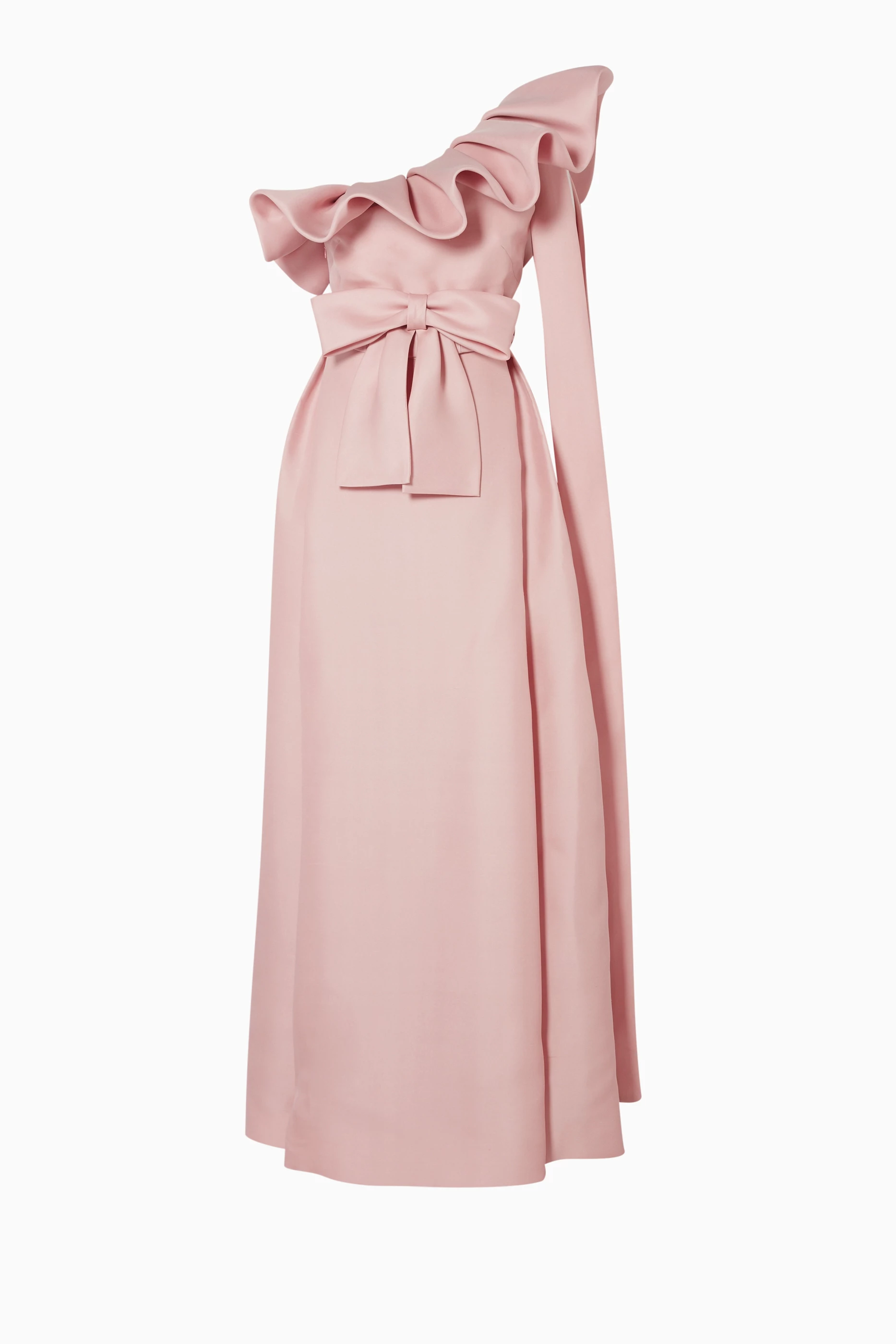 Buy Valentino Garavani Pink Light Pink Ruffled Dress for Women in