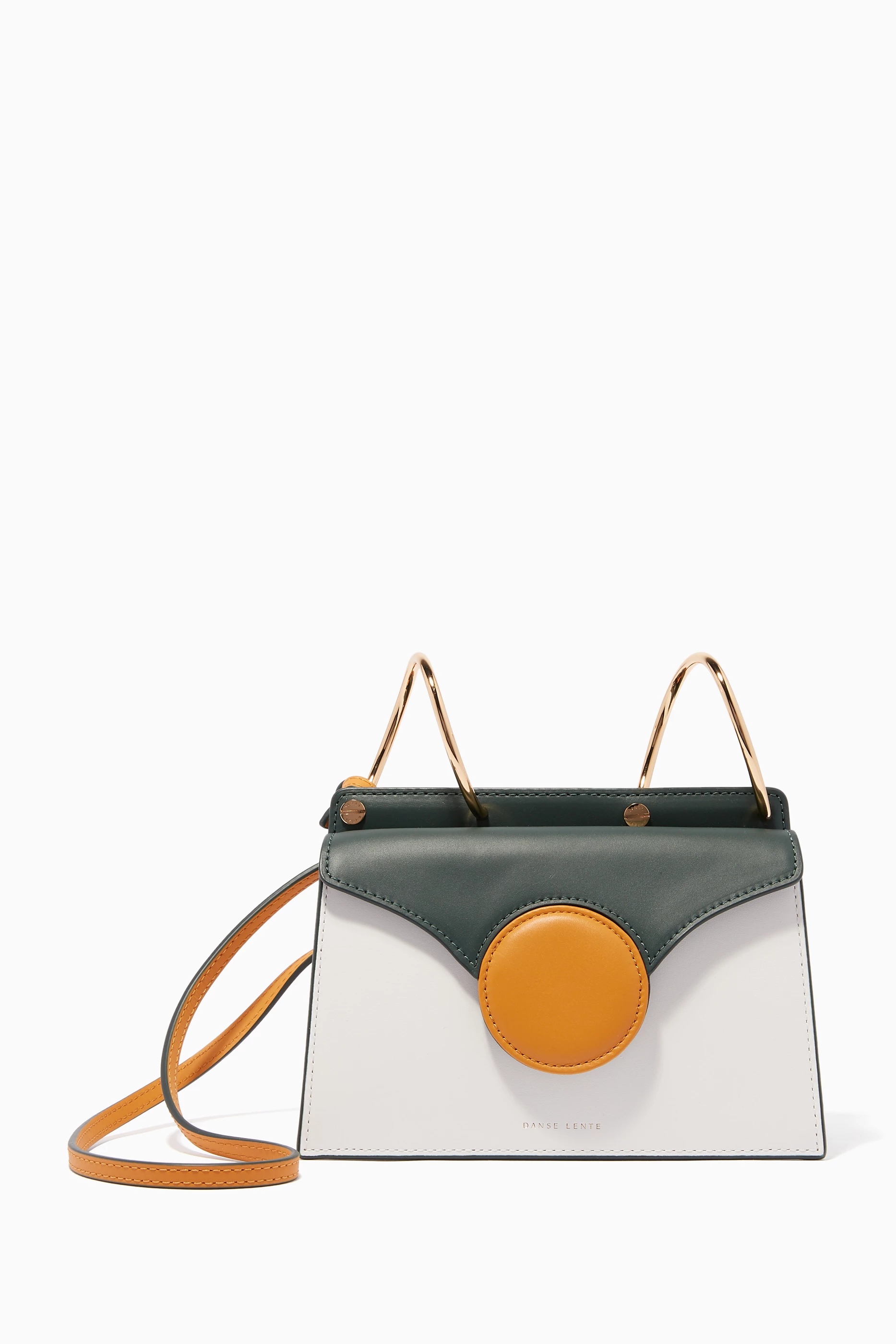 Danse lente mini phoebe leather shoulder bag clearance