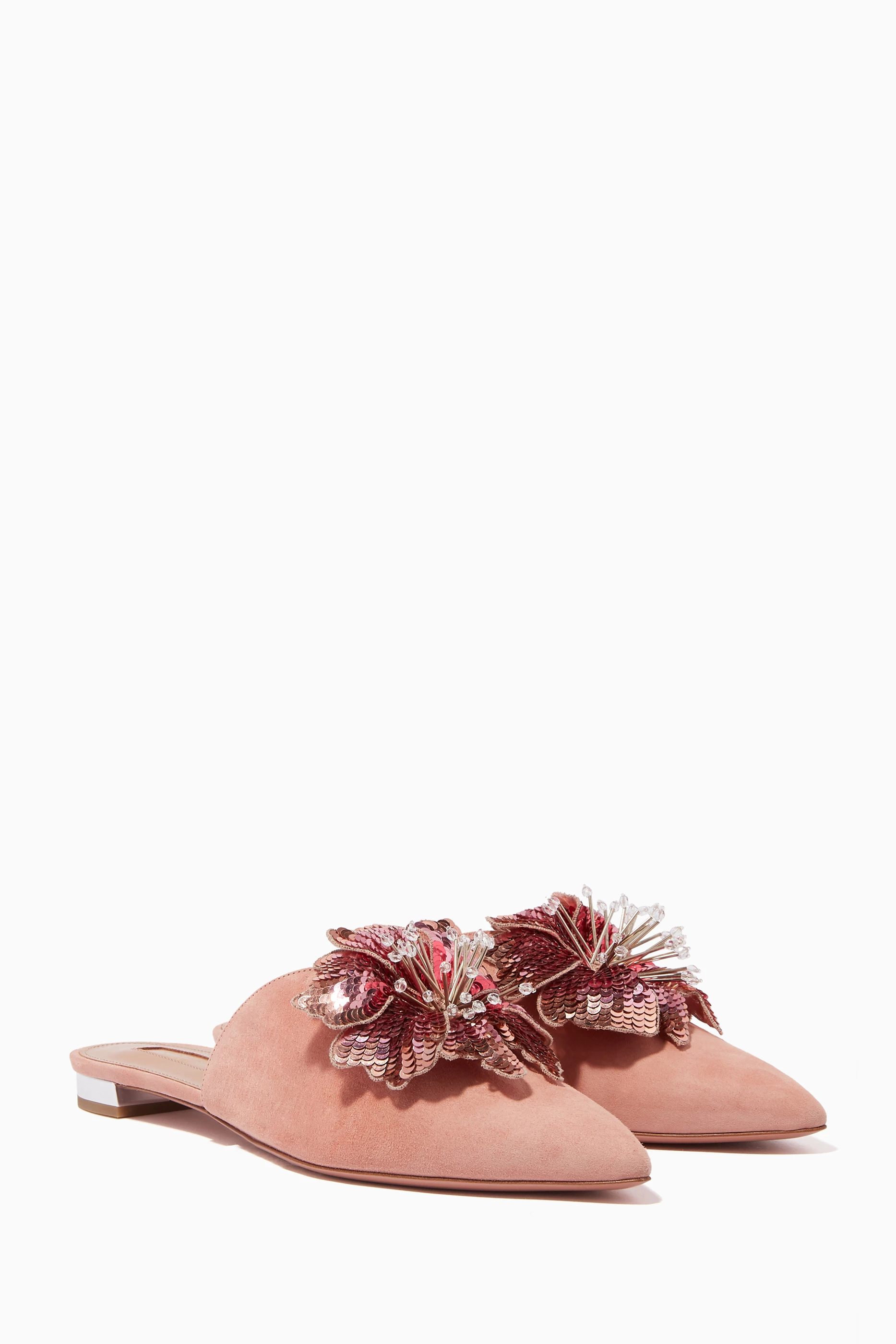 Aquazzura disco flower top