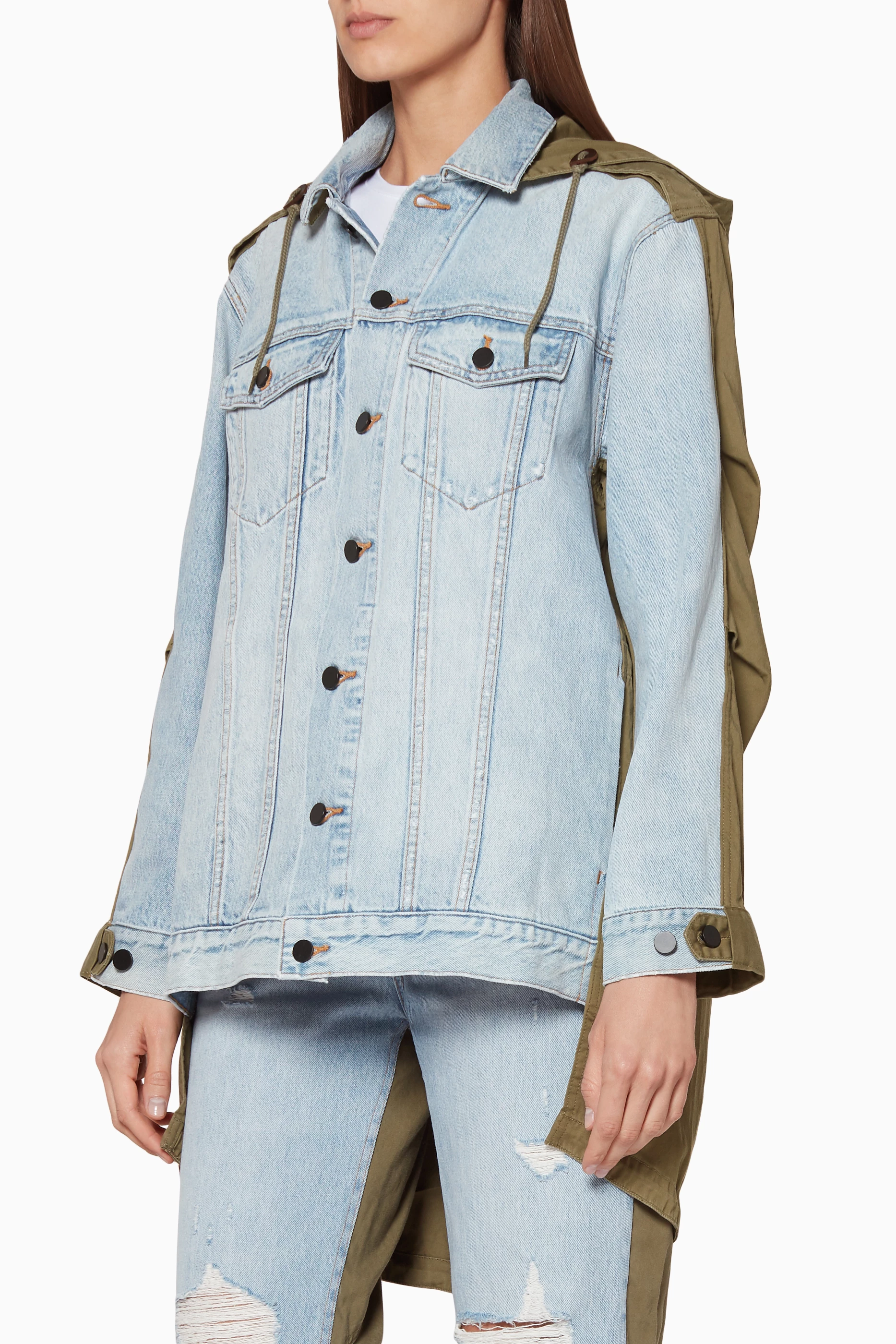 Army jean shop jacket womens