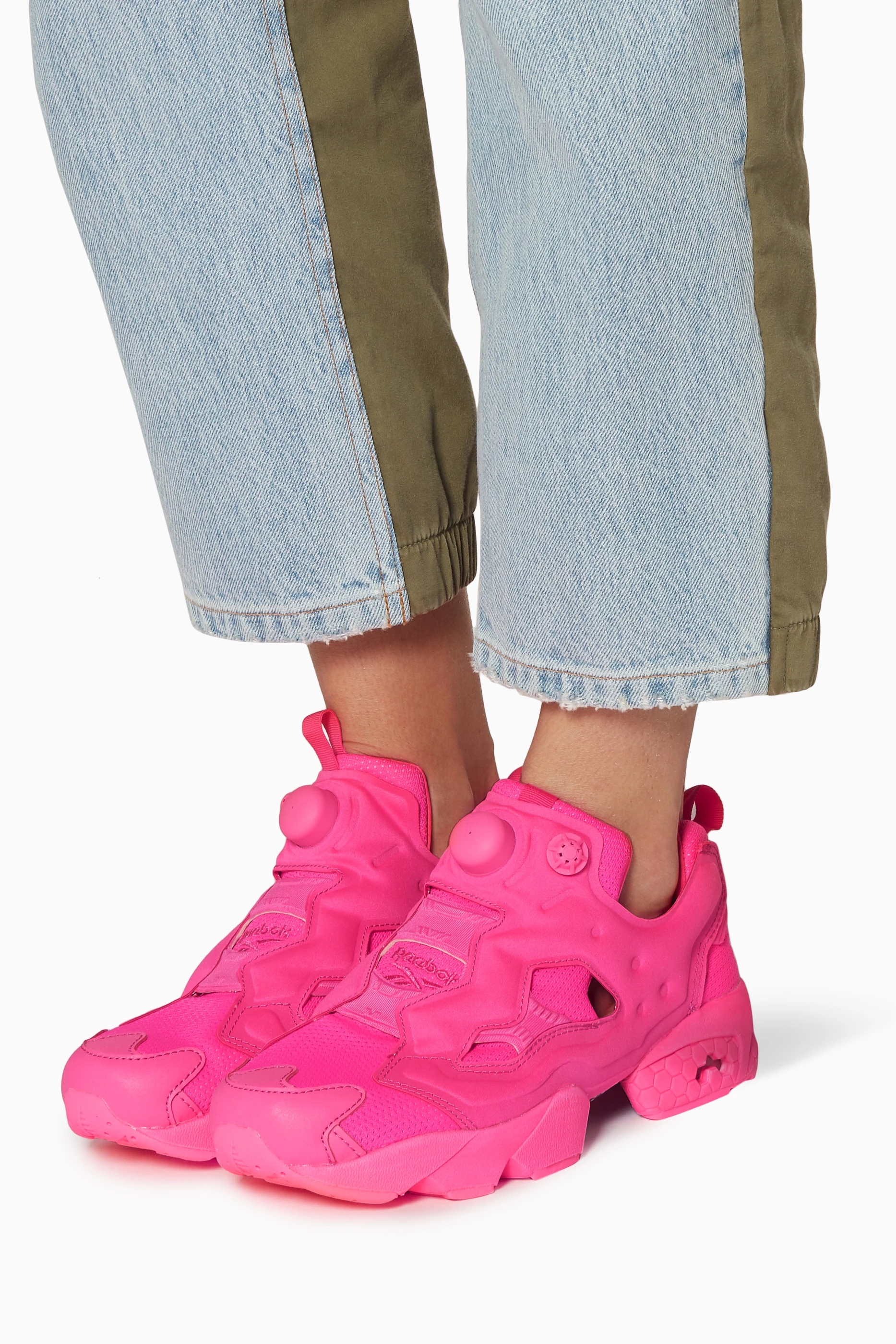 Vetements x reebok instapump fury sneakers hotsell
