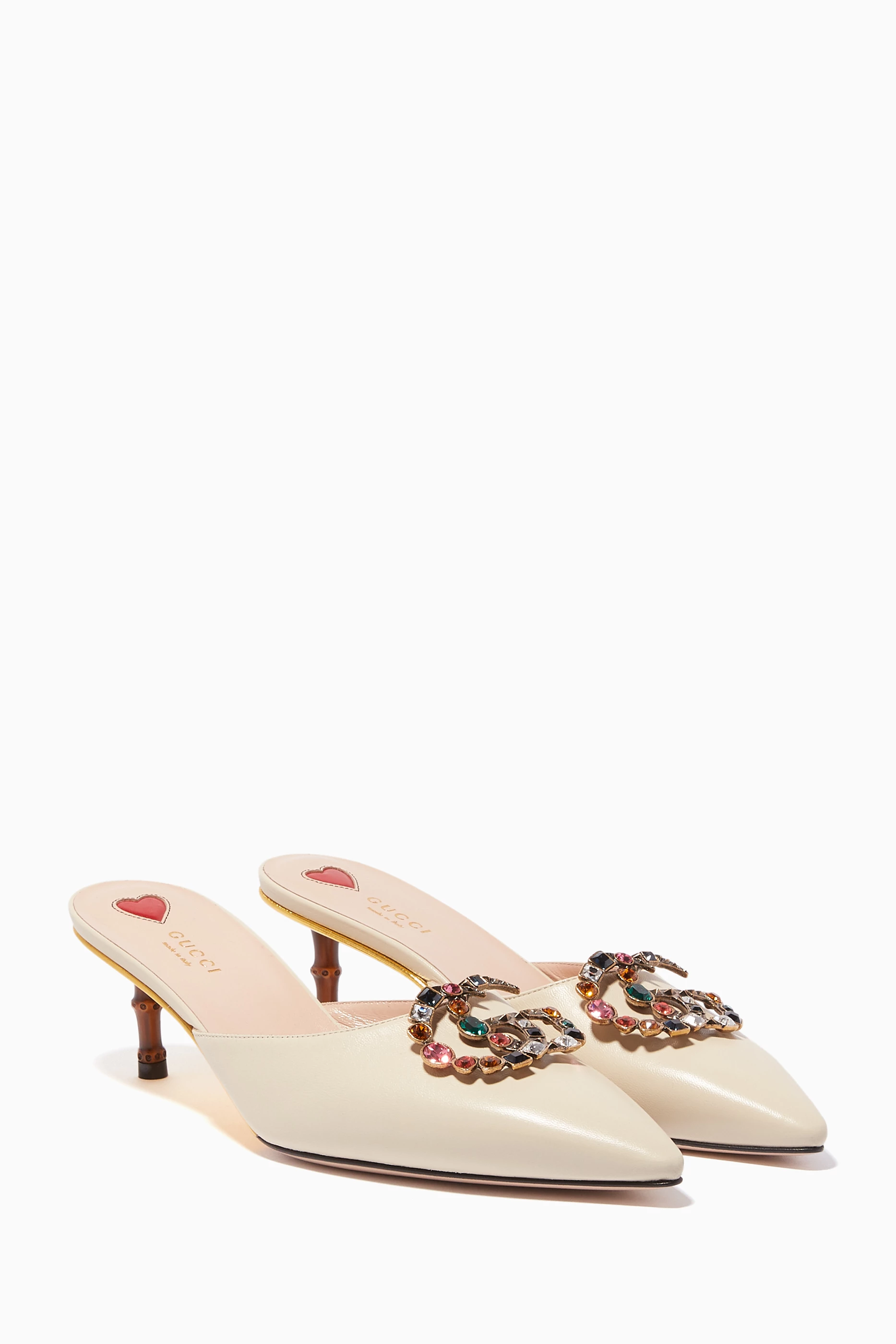 Gucci crystal hotsell mules
