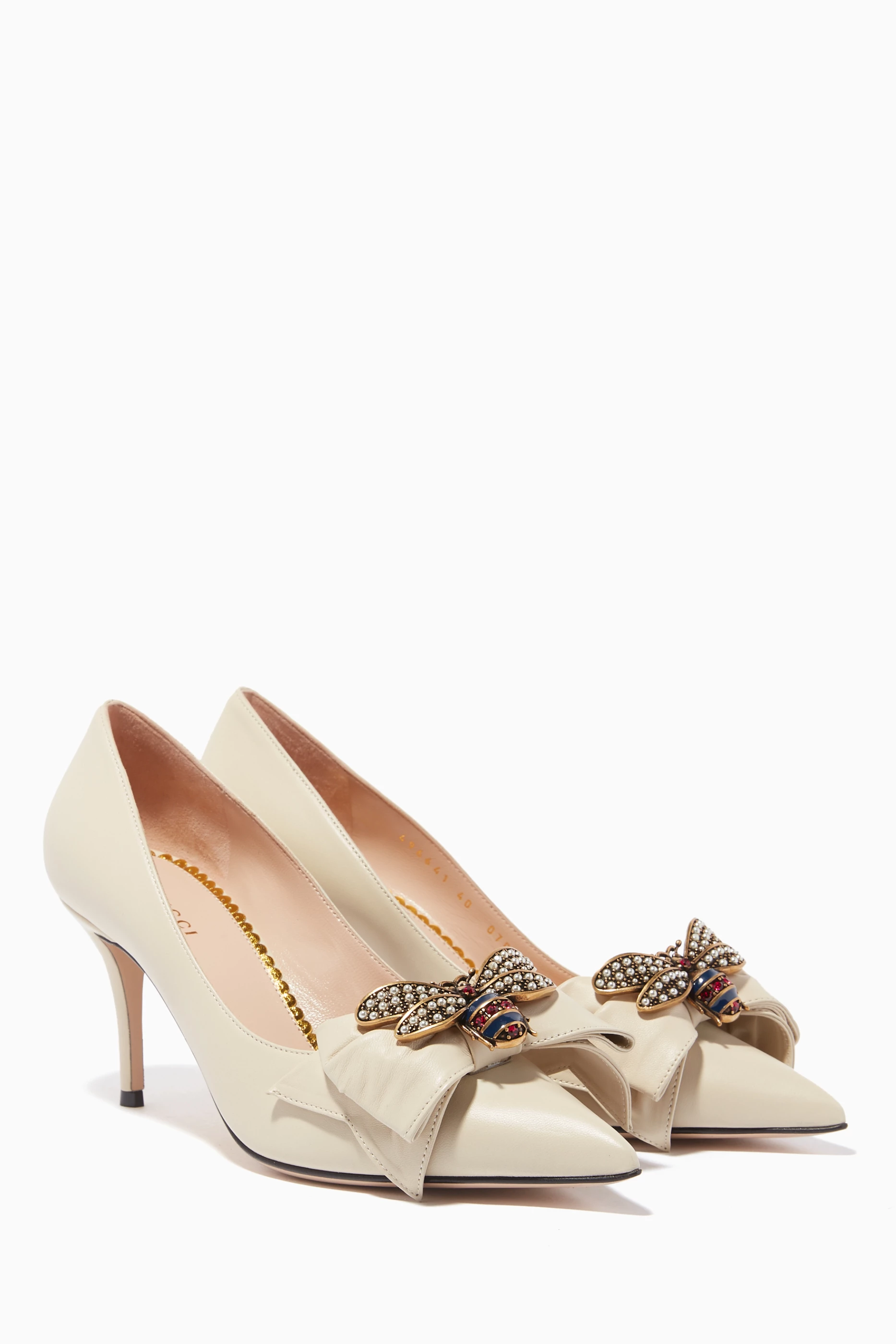 Gucci queen top margaret pumps