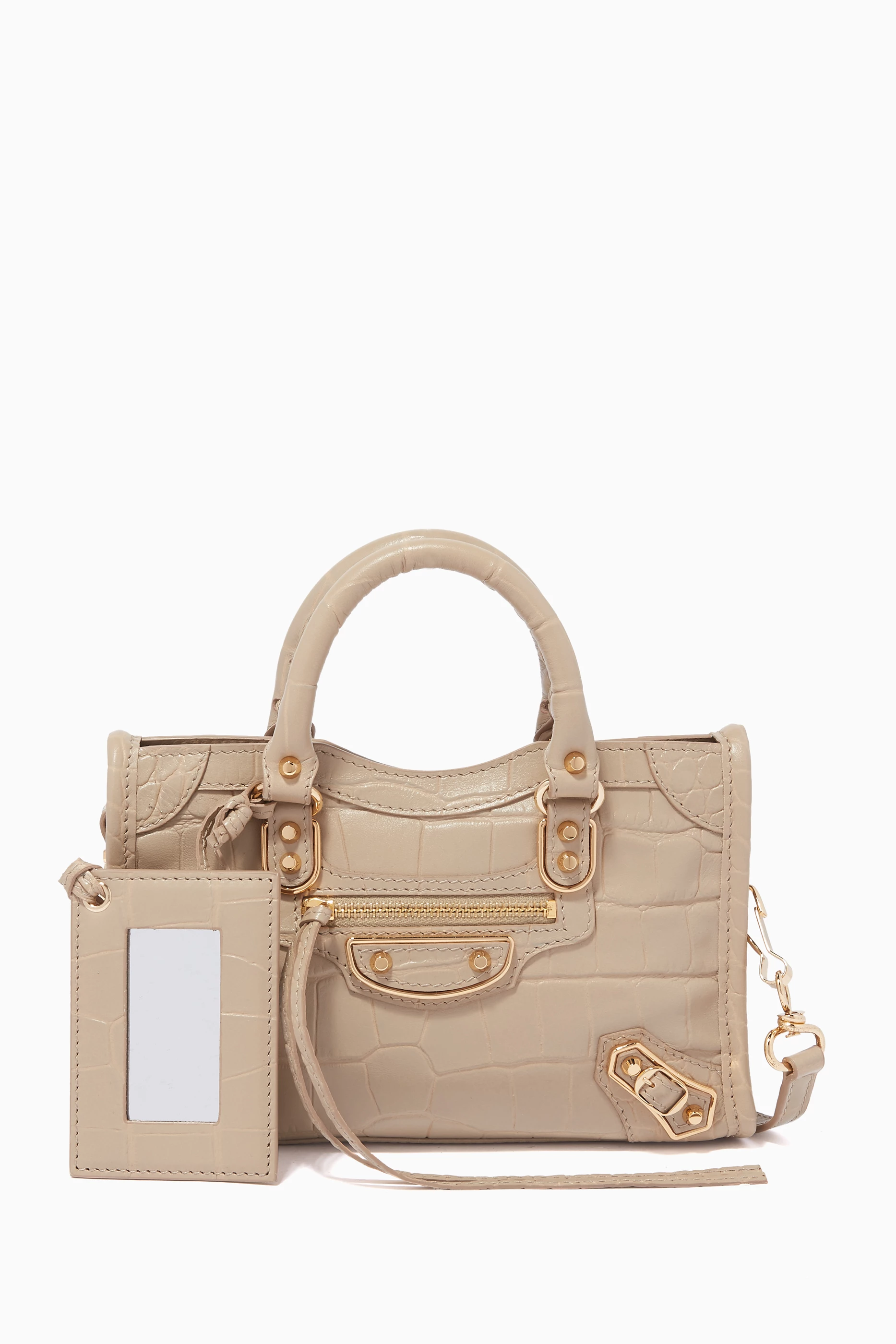 Balenciaga classic city beige discount