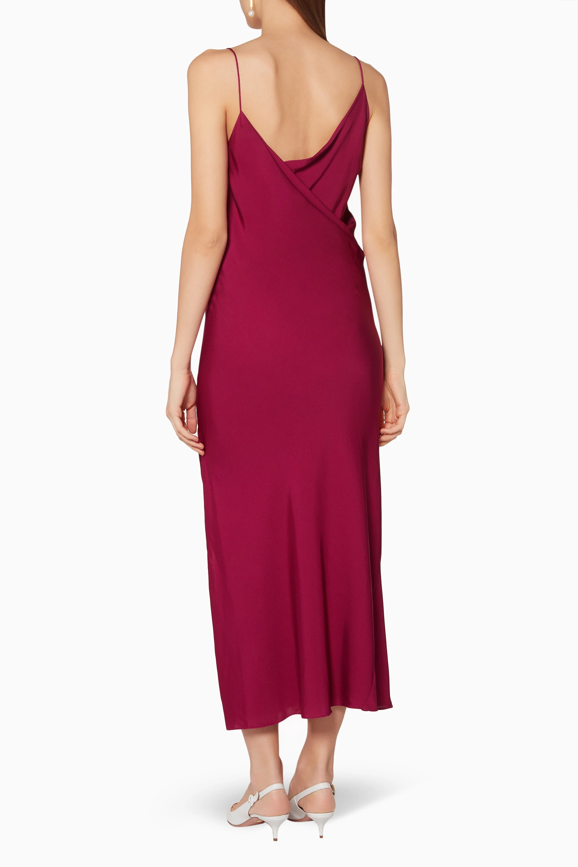Theory silk clearance maxi dress