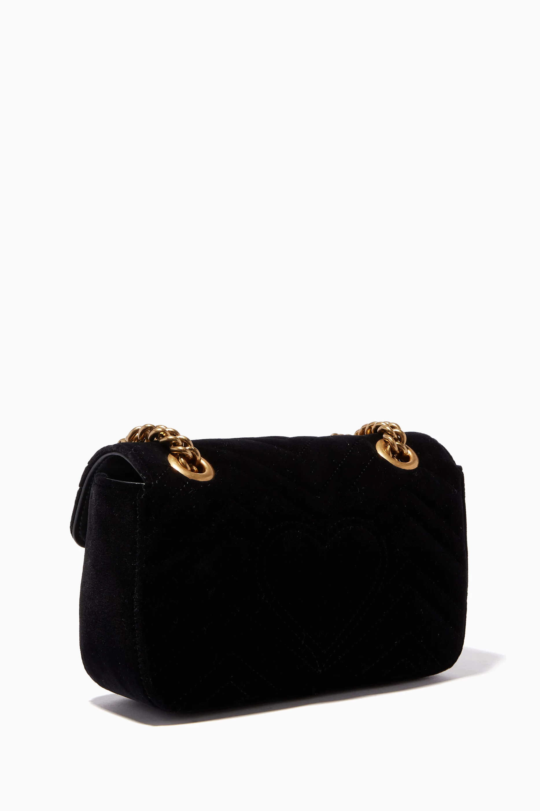 Black velvet mini clearance marmont 2.0 bag