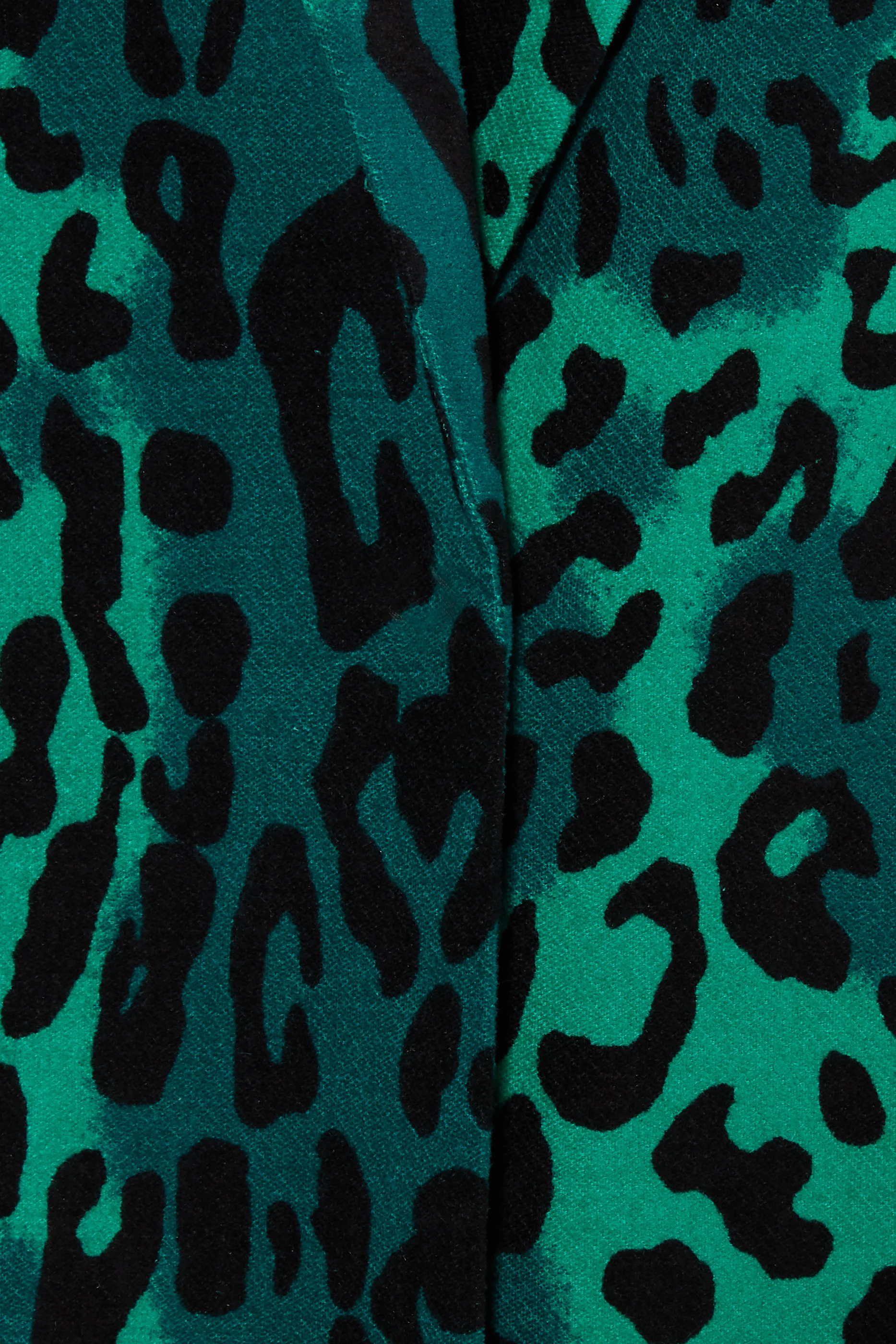 Buy Baum und Pferdgarten Green Green Leopard Motif Dara Coat for