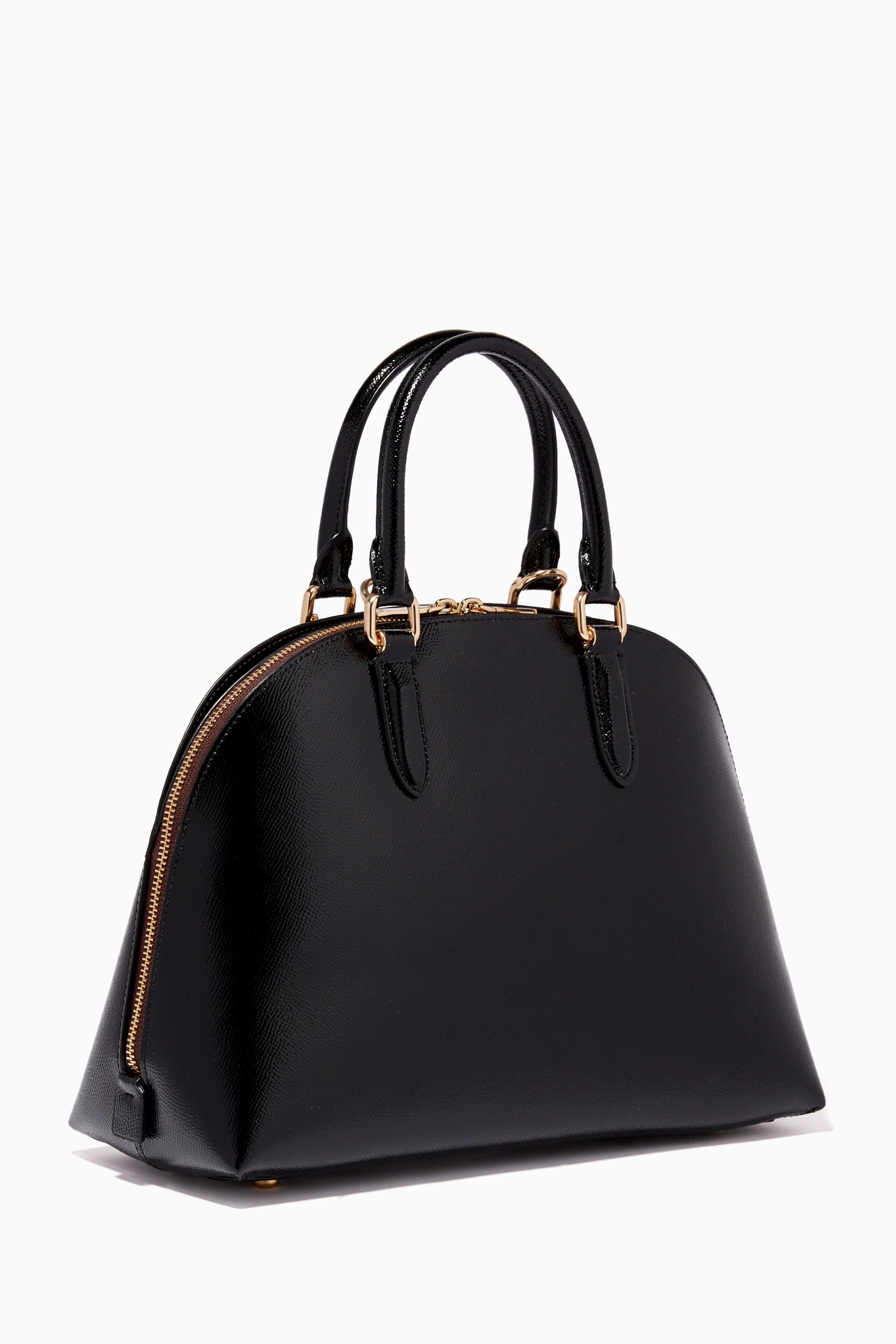 Buy Coach Black Black Quinn Satchel Bag for Women in UAE Ounass