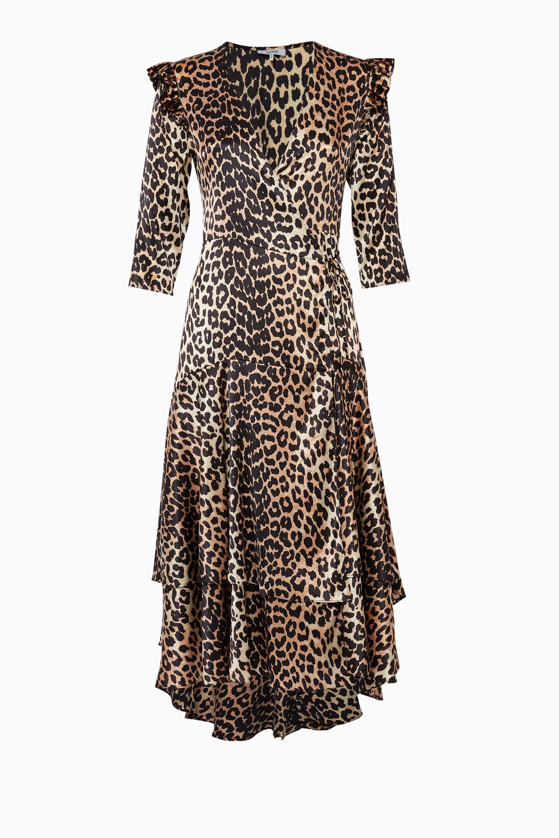Ganni calla deals dress