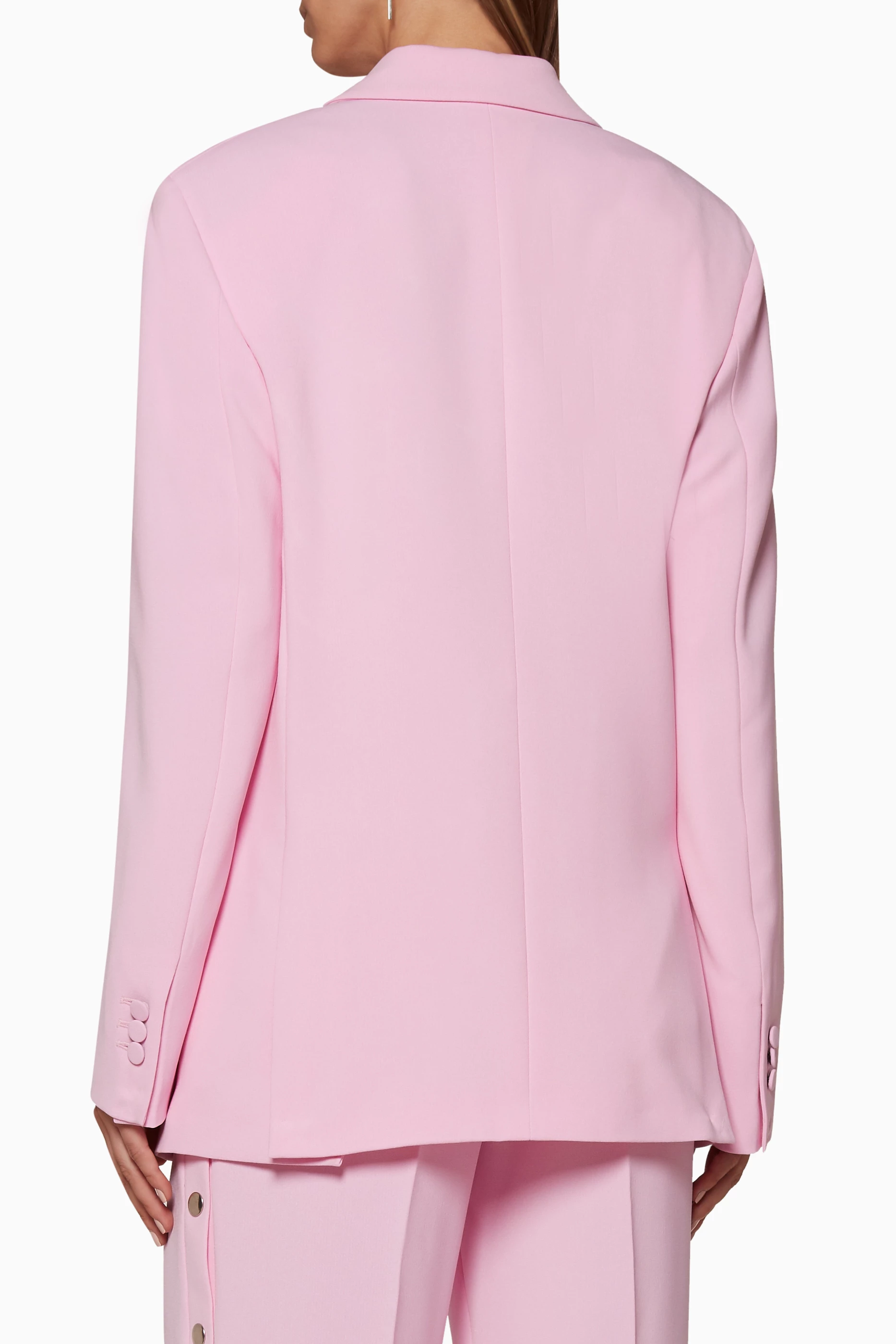 Oversized blazer cheap pink