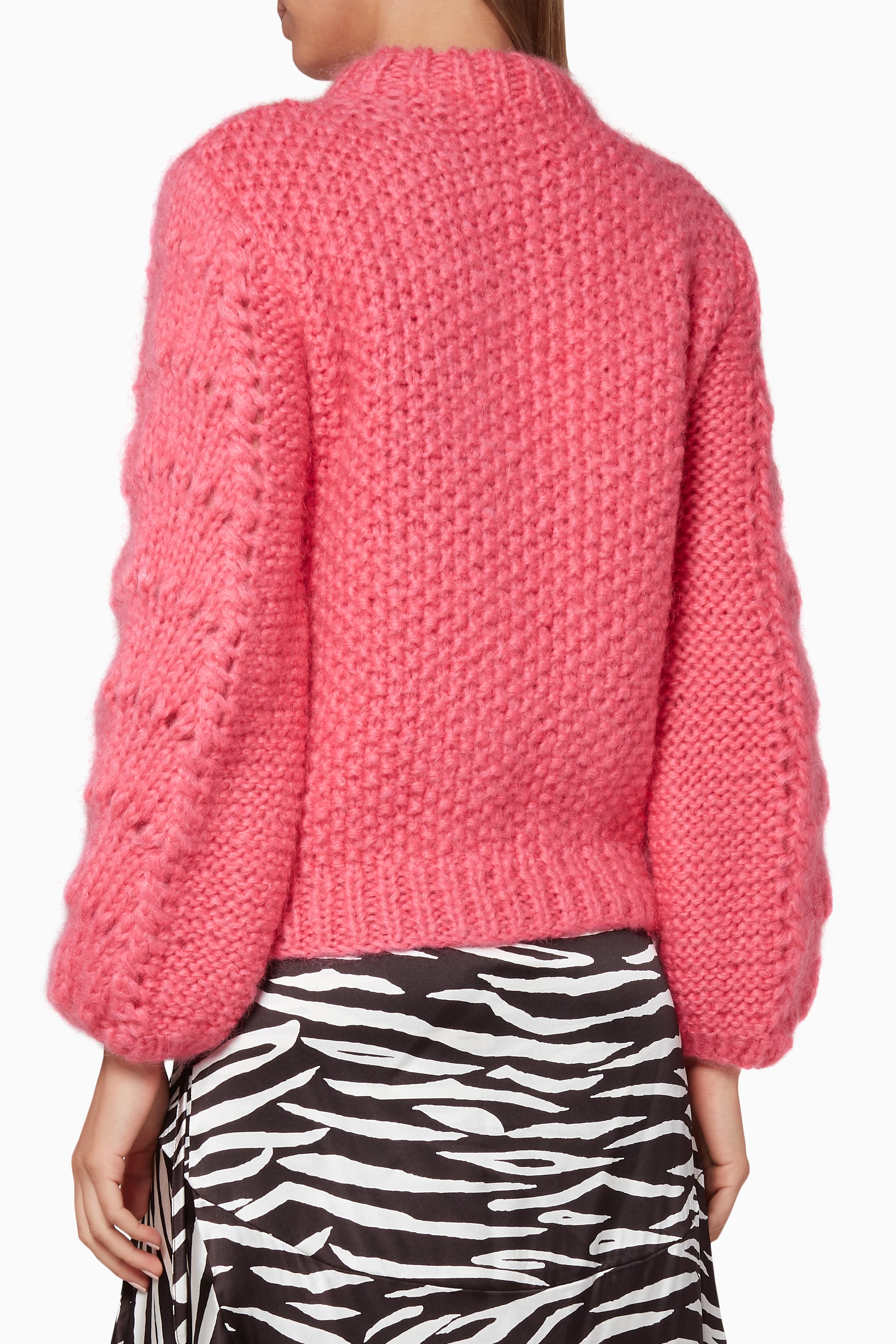Ganni julliard hotsell pink