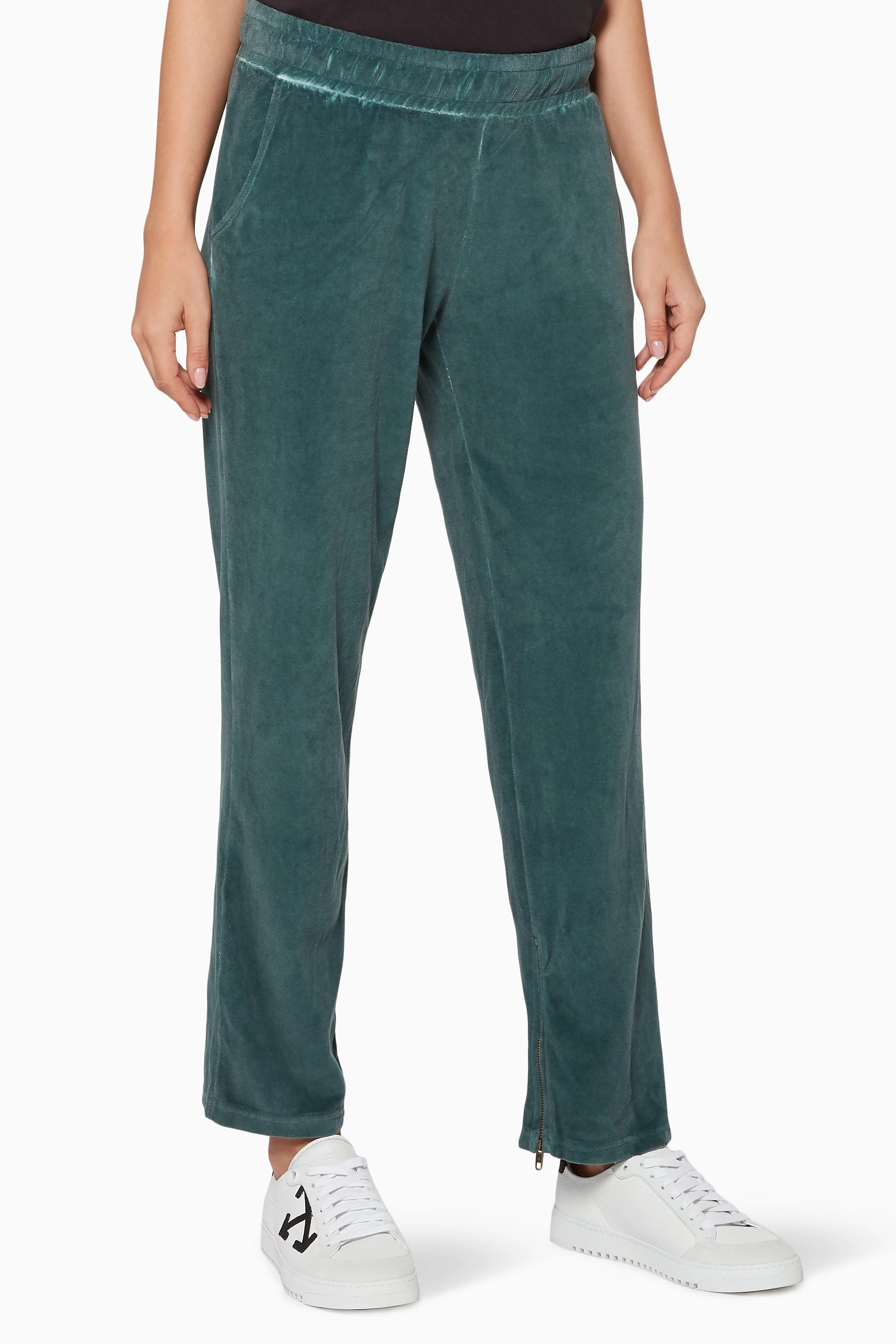 Buy Champion Green Green Velour Track Pants for Women in UAE Ounass