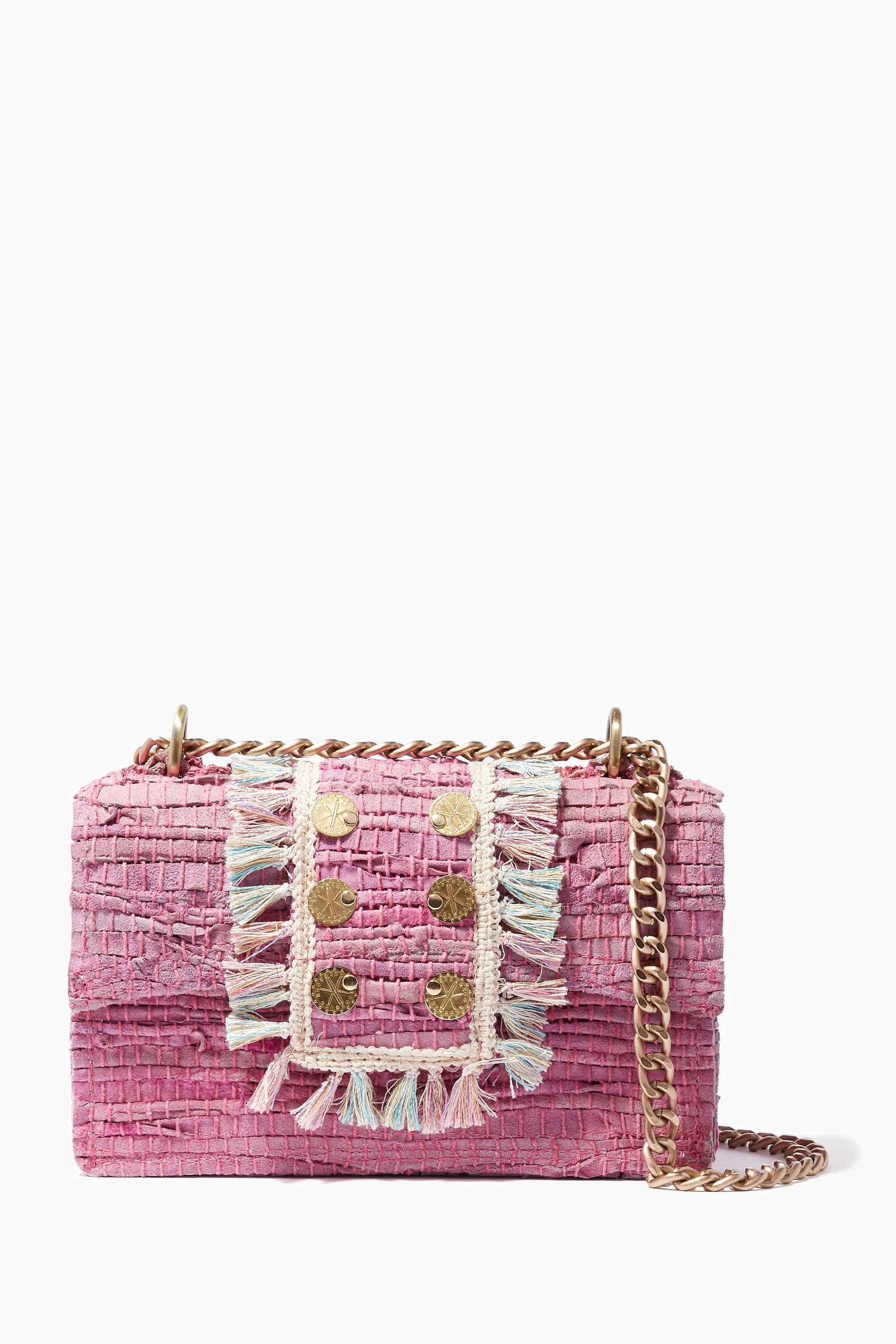 Buy Kooreloo Pink Black New Yorker Soho Bag for Women in UAE Ounass